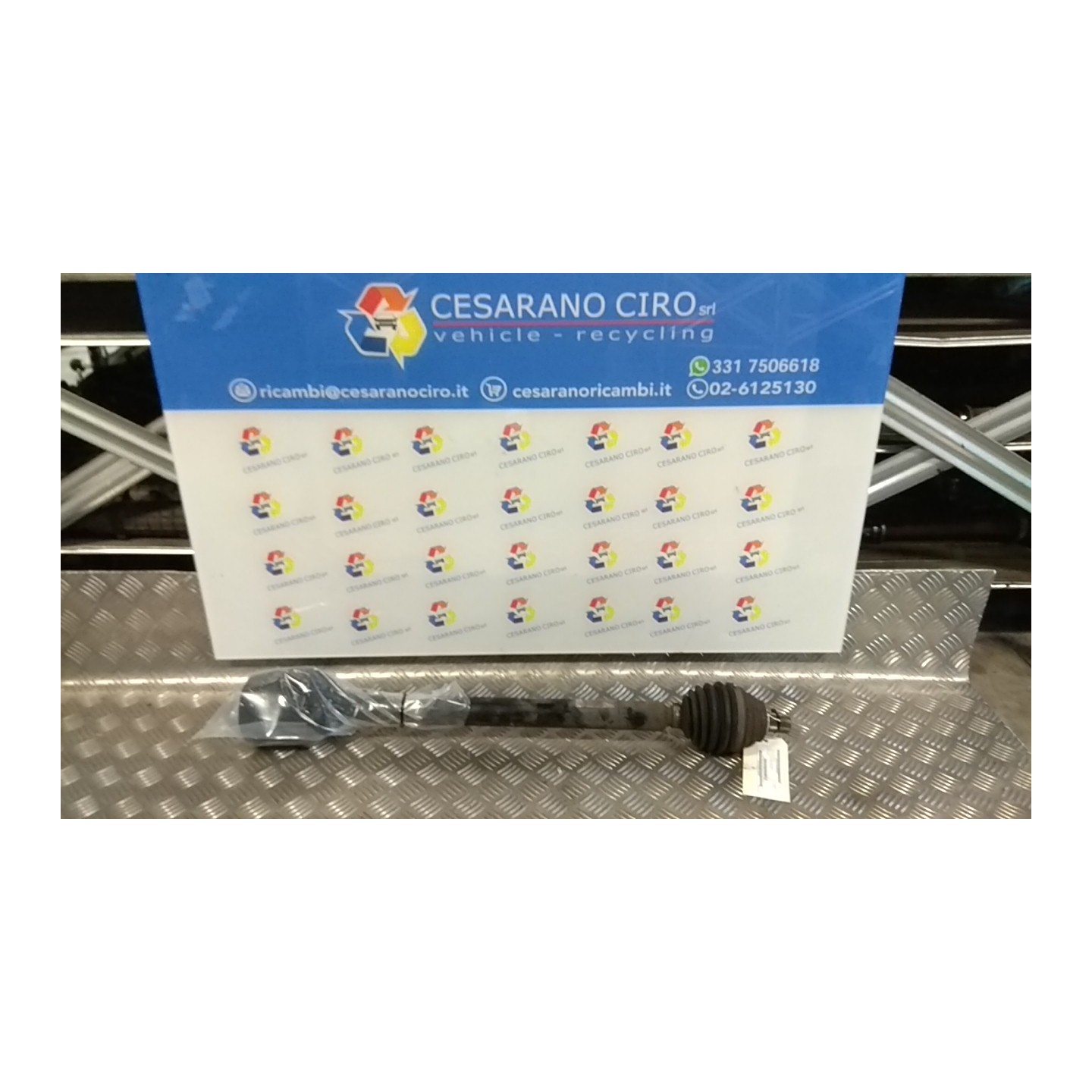 SEMIALBERO ANT. COMPL. MTM. 6M. DX. 114 VOLKSWAGEN GOLF PLUS (5M) (01/05-04/09) BLF 1K0407272MF