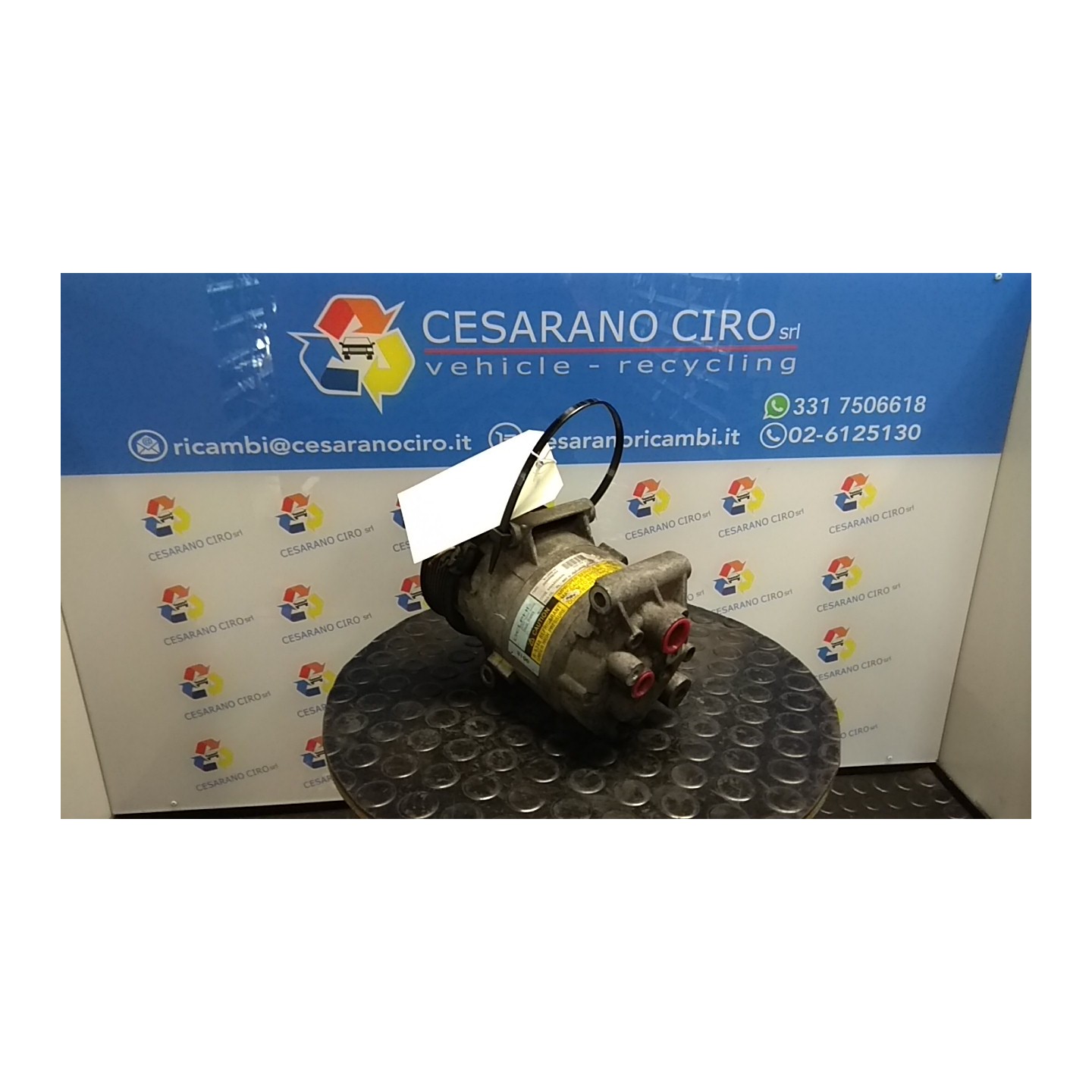 COMPRESSORE A/C 050 RENAULT SCENIC 2A SERIE (06/03-08/09) F9QE8 7701066954