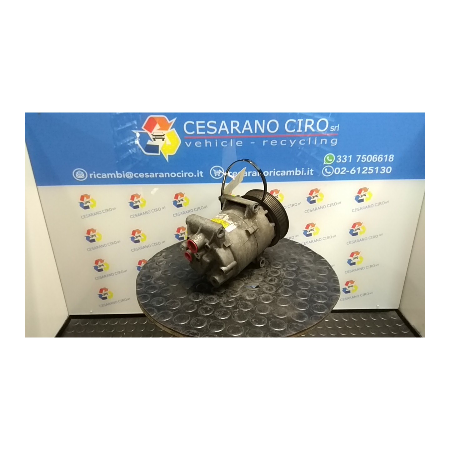 COMPRESSORE A/C 050 RENAULT SCENIC 2A SERIE (06/03-08/09) F9QE8 7701066954