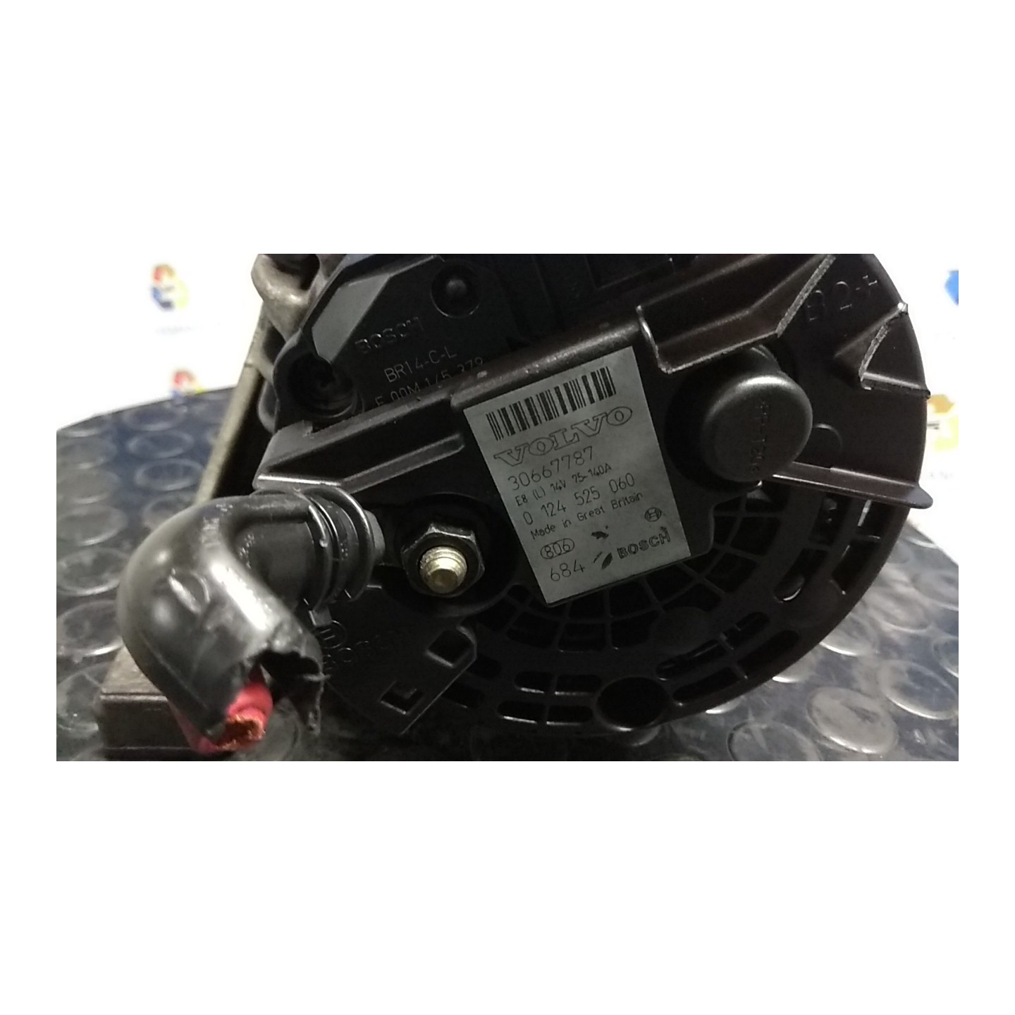 ALTERNATORE 140AMP ROTAZ. 051 VOLVO XC90 (08/02-) D5244T4 36050263