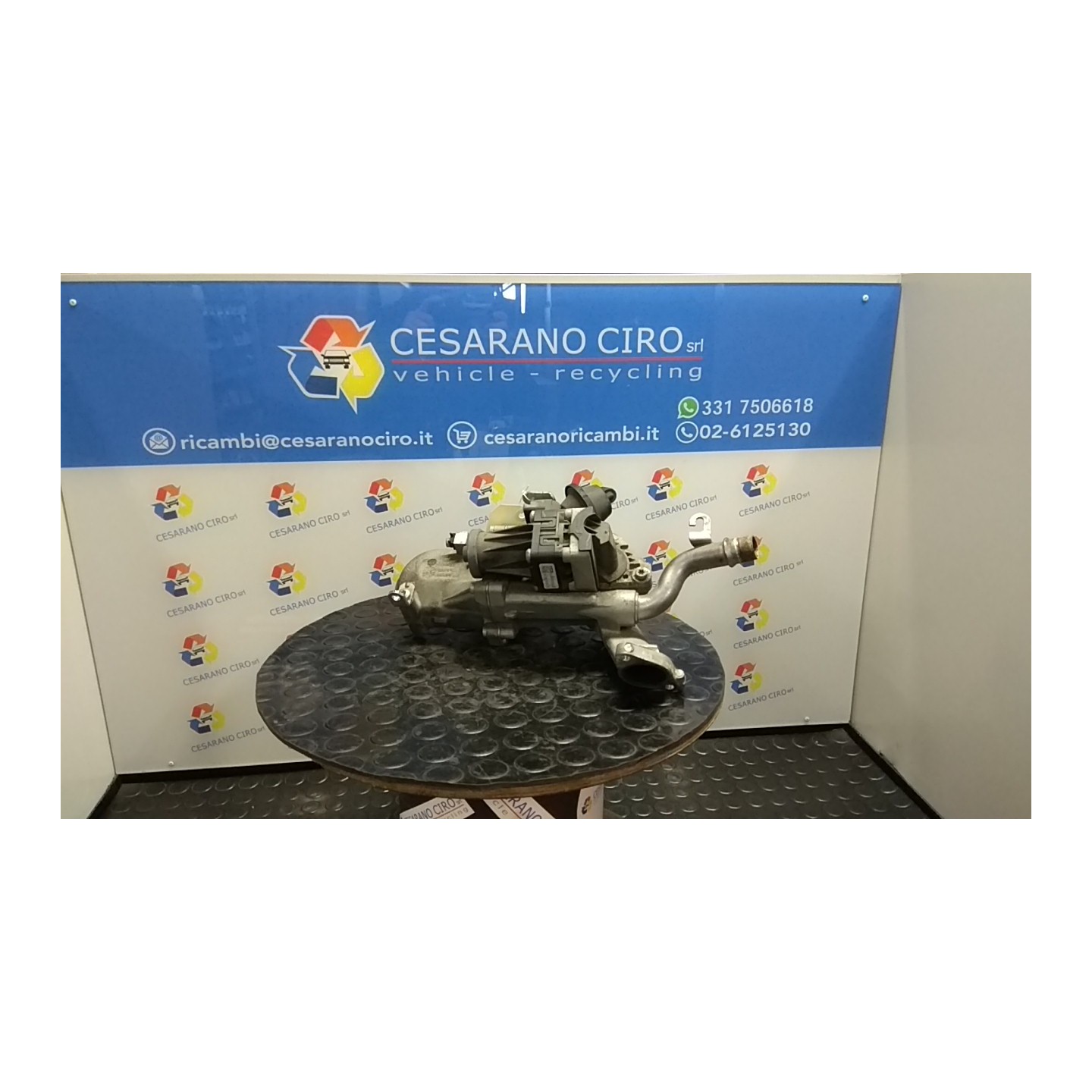 ELETTROVALVOLA EGR 019 PEUGEOT 208 (01/12-11/15) 9H05 1618LN