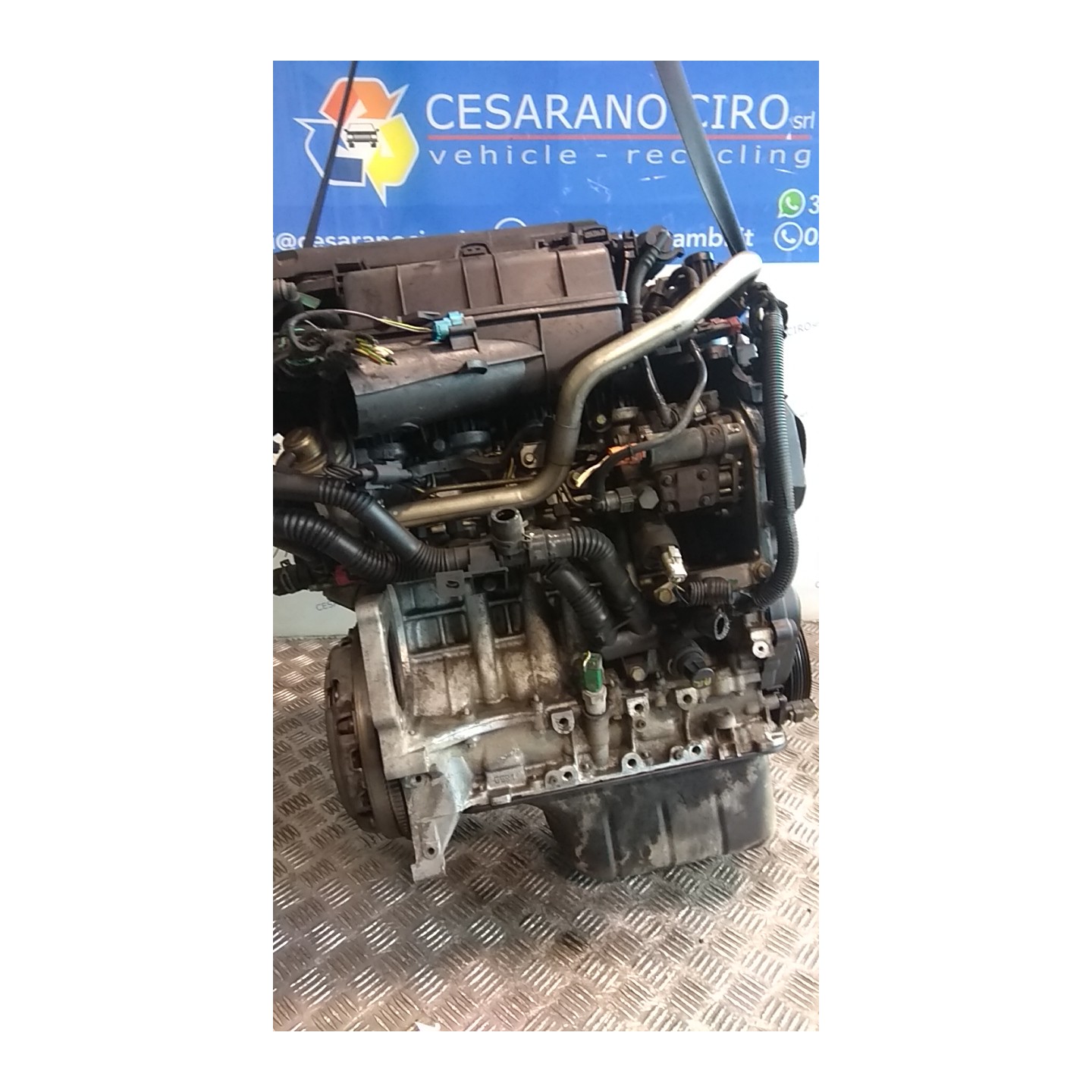 MOTORE SEMICOMPL. 8HX 060 CITROEN C3 1A SERIE (02/02-12/05) 8HX 135EJ