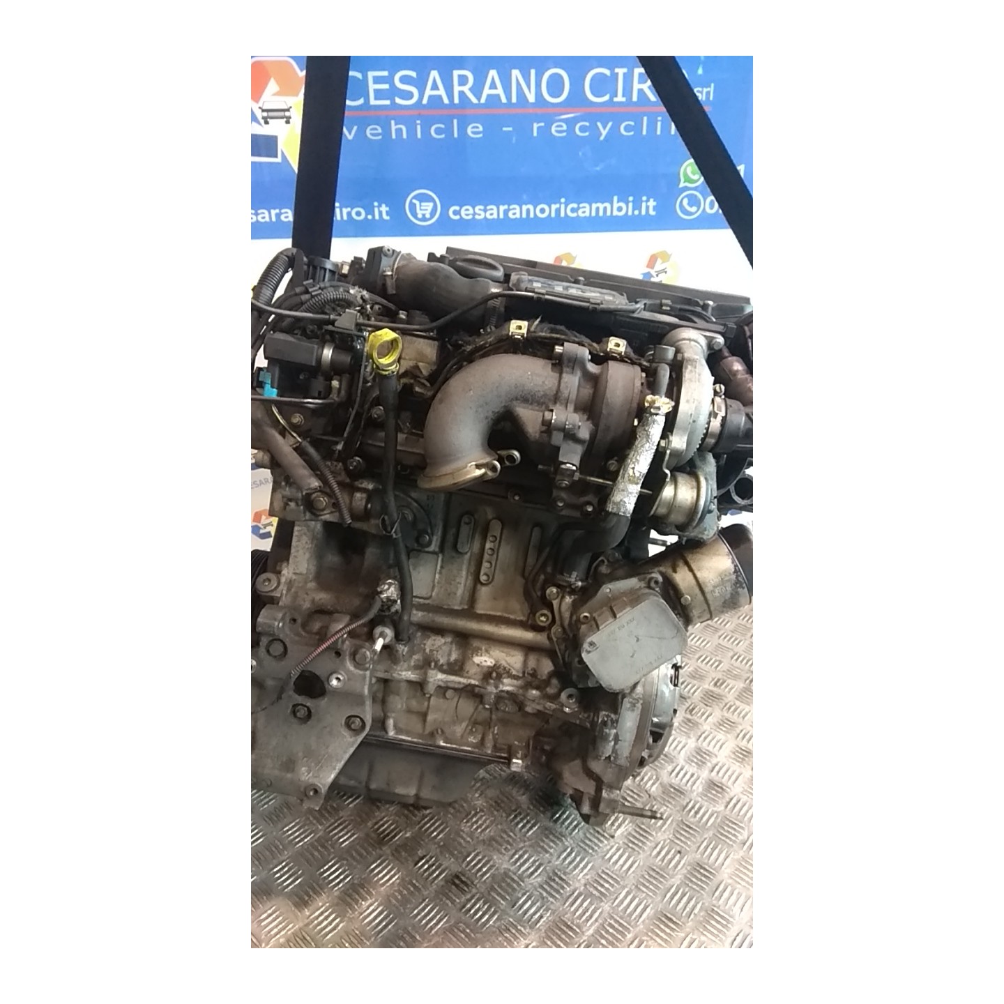 MOTORE SEMICOMPL. 8HX 060 CITROEN C3 1A SERIE (02/02-12/05) 8HX 135EJ
