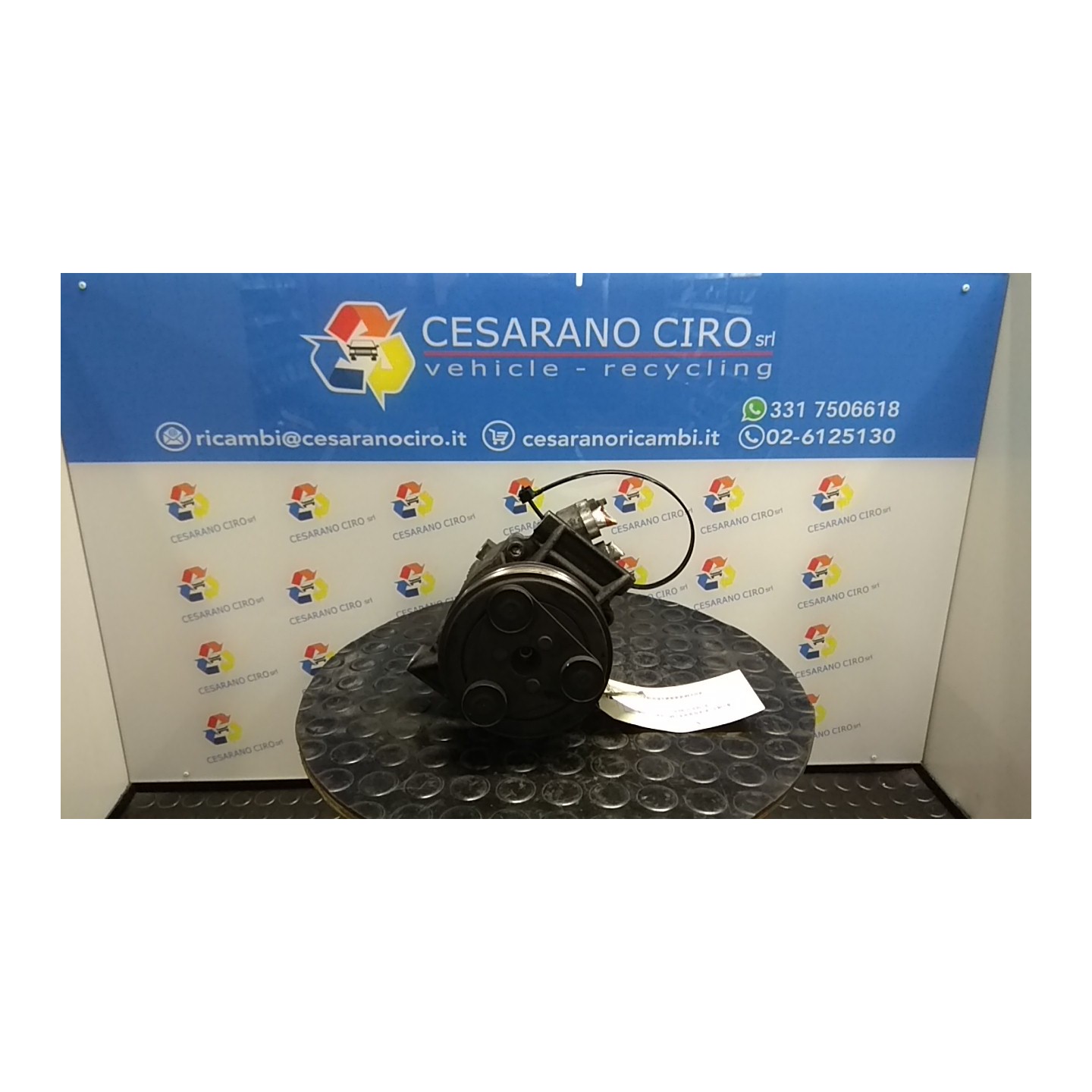 COMPRESSORE A/C COMPL. 014 NISSAN NOTE (E11E) (02/06-09/13) HR16 92600CJ70A