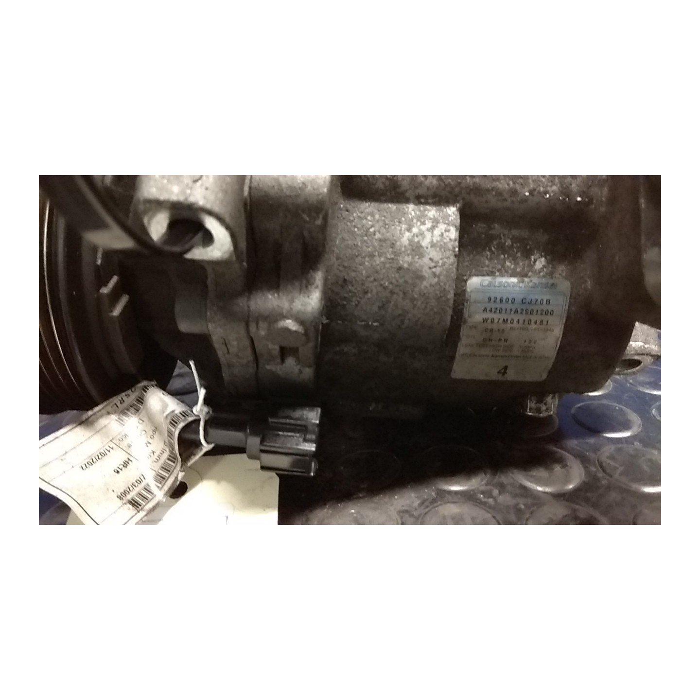 COMPRESSORE A/C COMPL. 014 NISSAN NOTE (E11E) (02/06-09/13) HR16 92600CJ70A