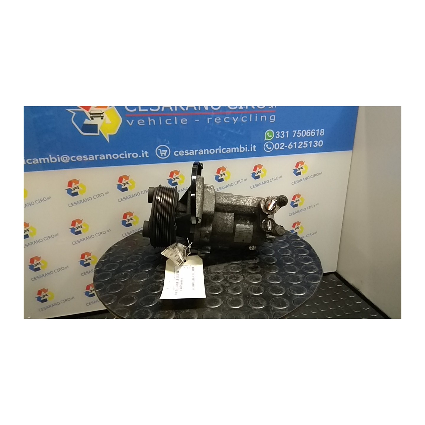 COMPRESSORE A/C COMPL. 014 NISSAN NOTE (E11E) (02/06-09/13) HR16 92600CJ70A