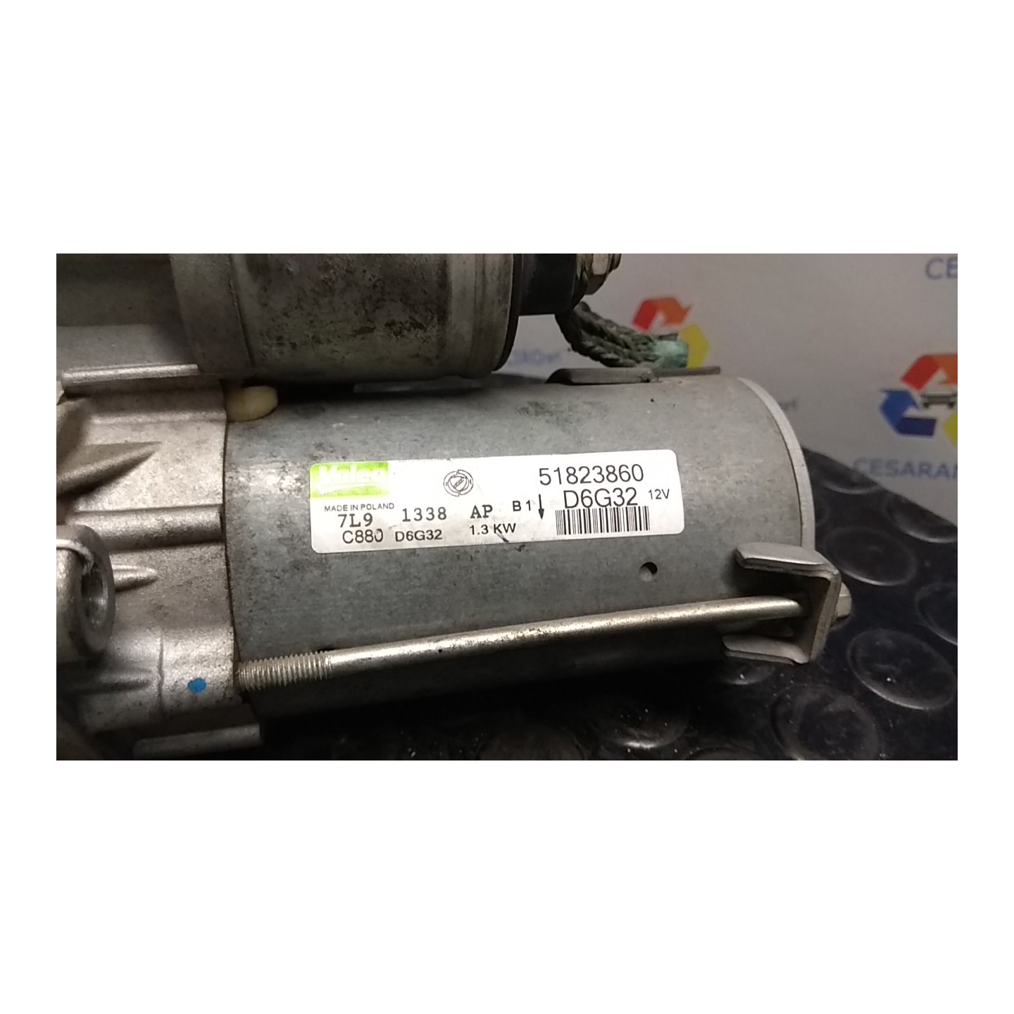 MOTORINO AVVIAMENTO ROTAZIONE 042 LANCIA YPSILON (TI) (12/08-06/13) 199A3000 71793488