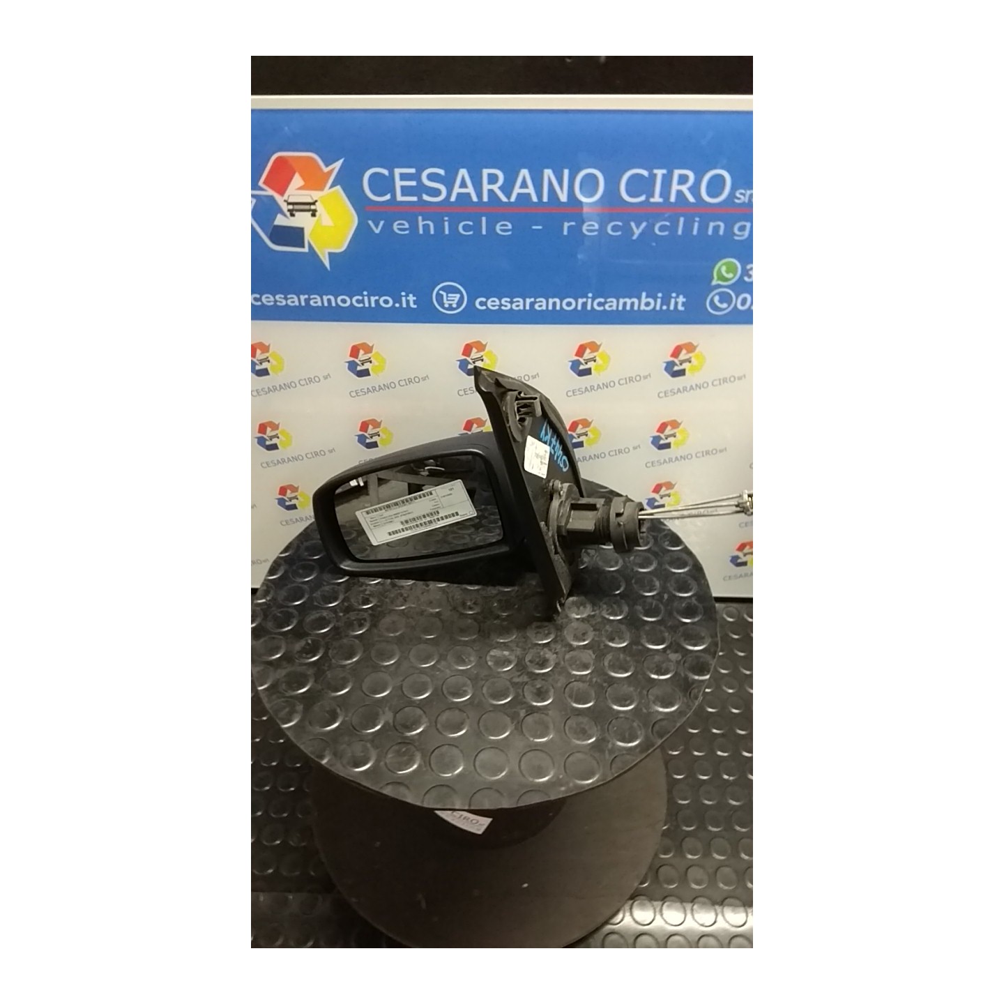 RETROVISORE EST. SX. 111 FIAT PANDA (2Q) (09/03-12/10) 187A1000 735357191