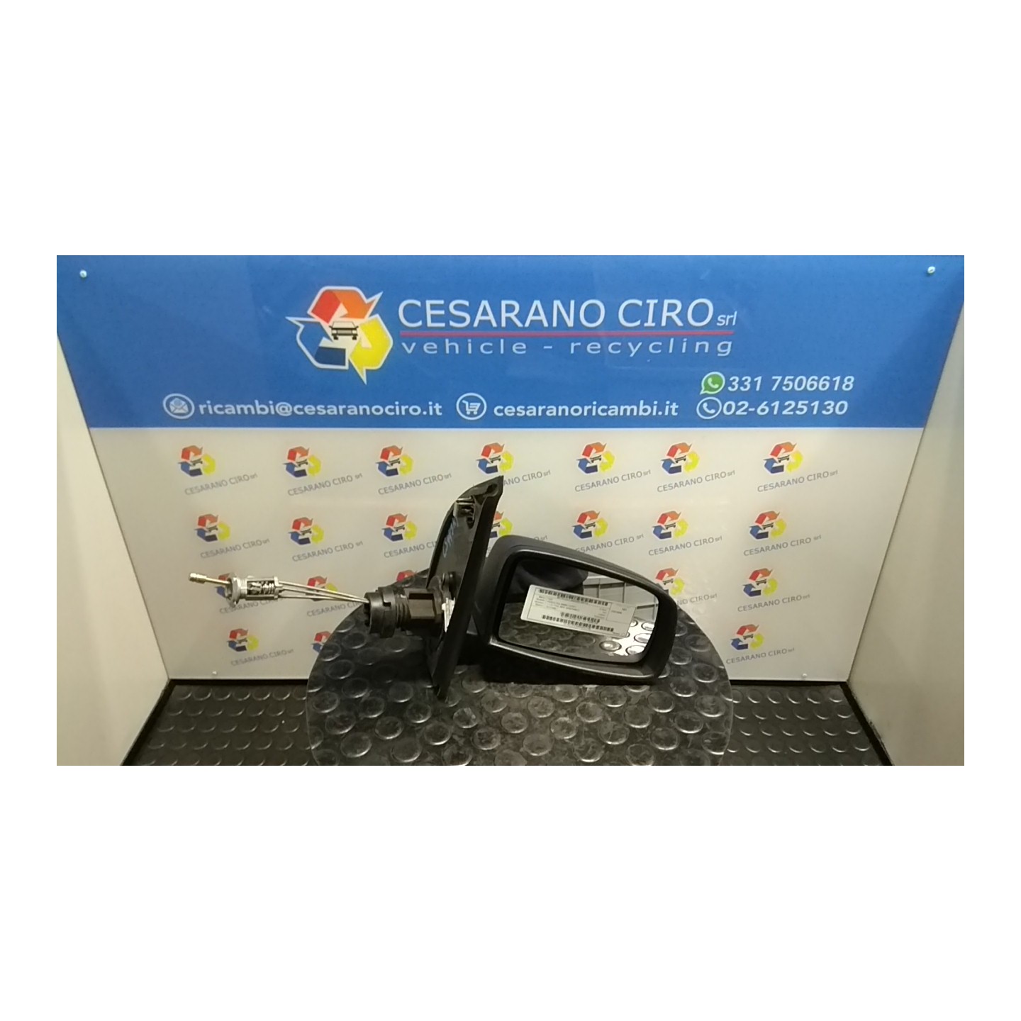 RETROVISORE EST. DX. 112 FIAT PANDA (2Q) (09/03-12/10) 187A1000 735357185