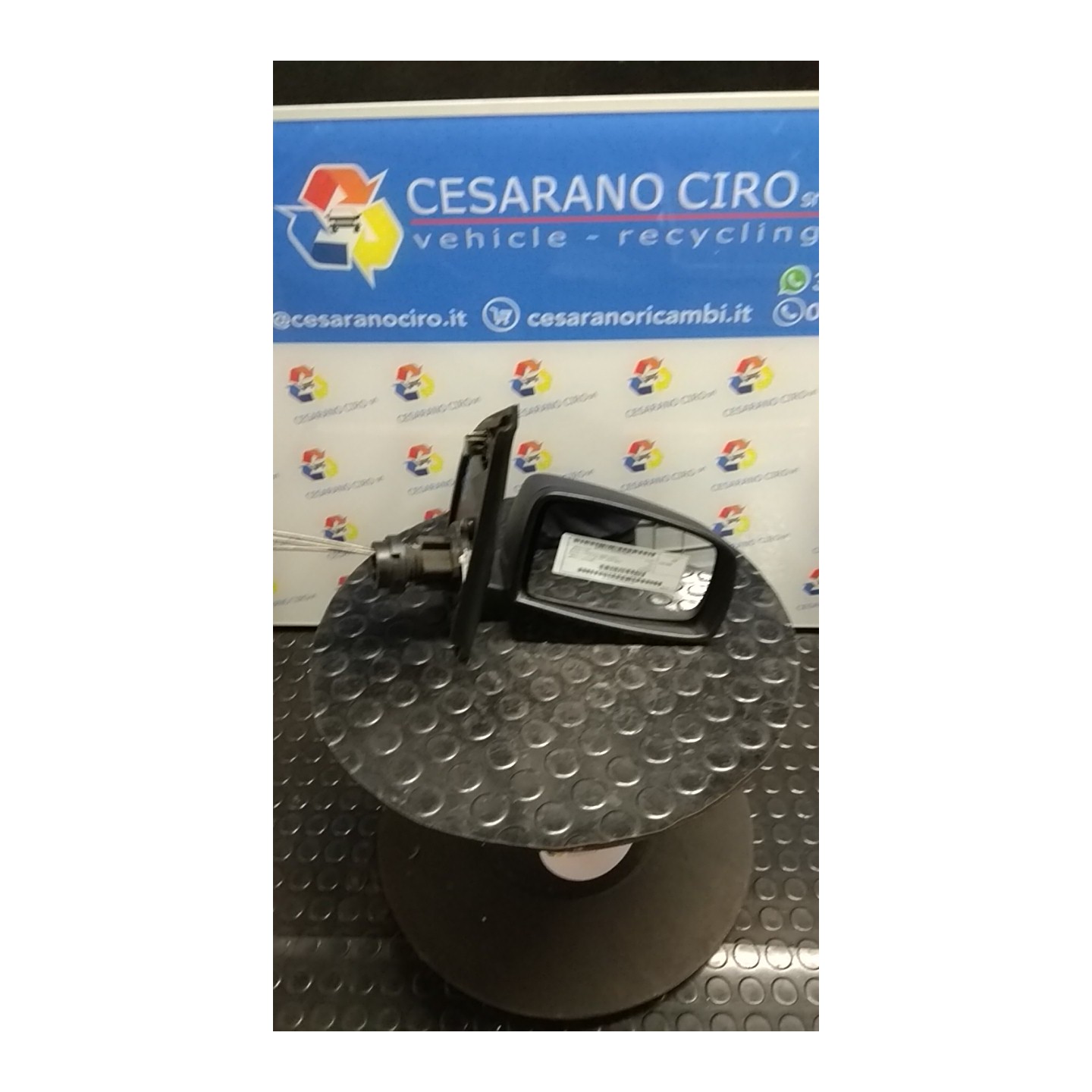 RETROVISORE EST. DX. 112 FIAT PANDA (2Q) (09/03-12/10) 187A1000 735357185