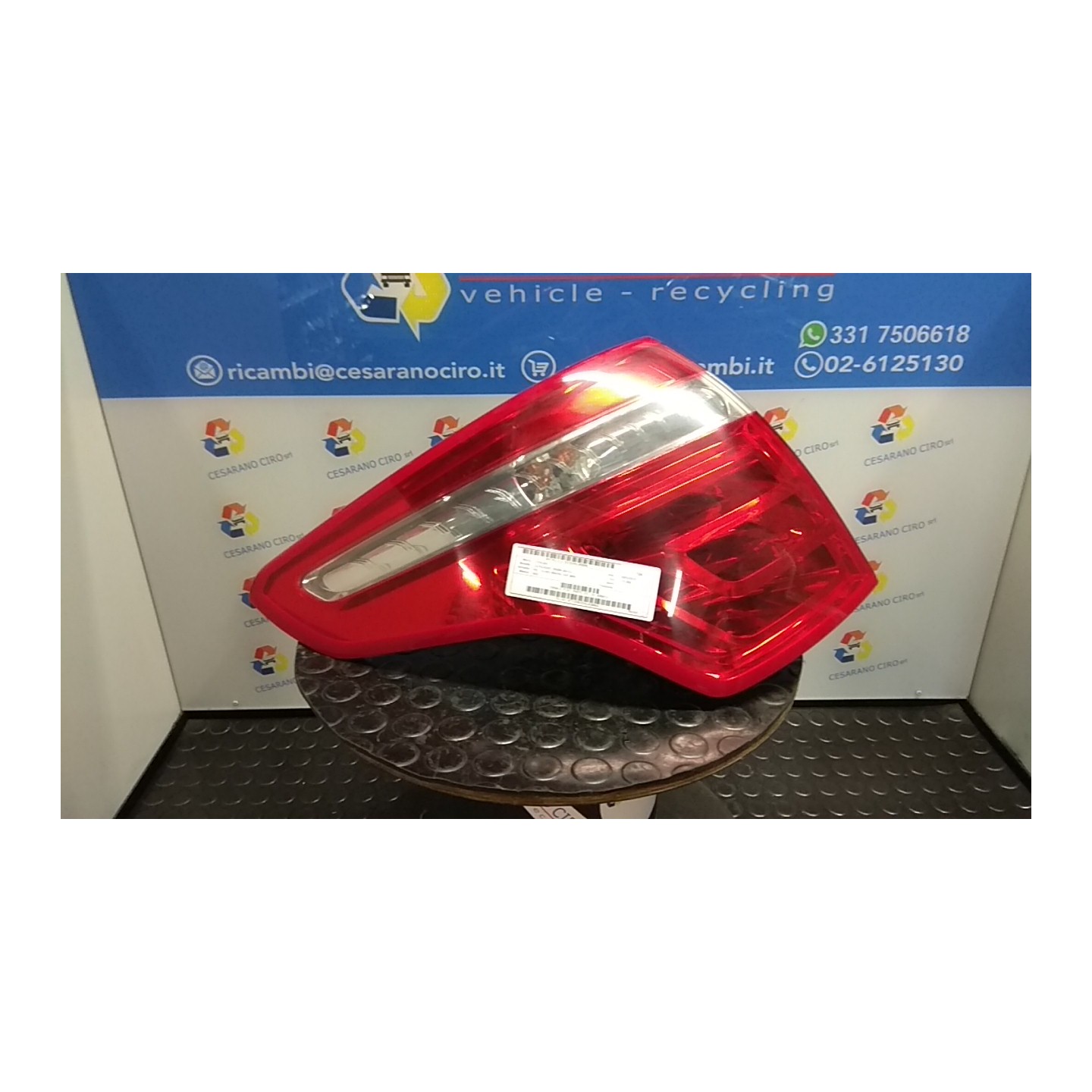 FANALE POST. PARTE EST. SX. 065 CITROEN C4 PICASSO (09/06-08/13) 9HZ 6350CA