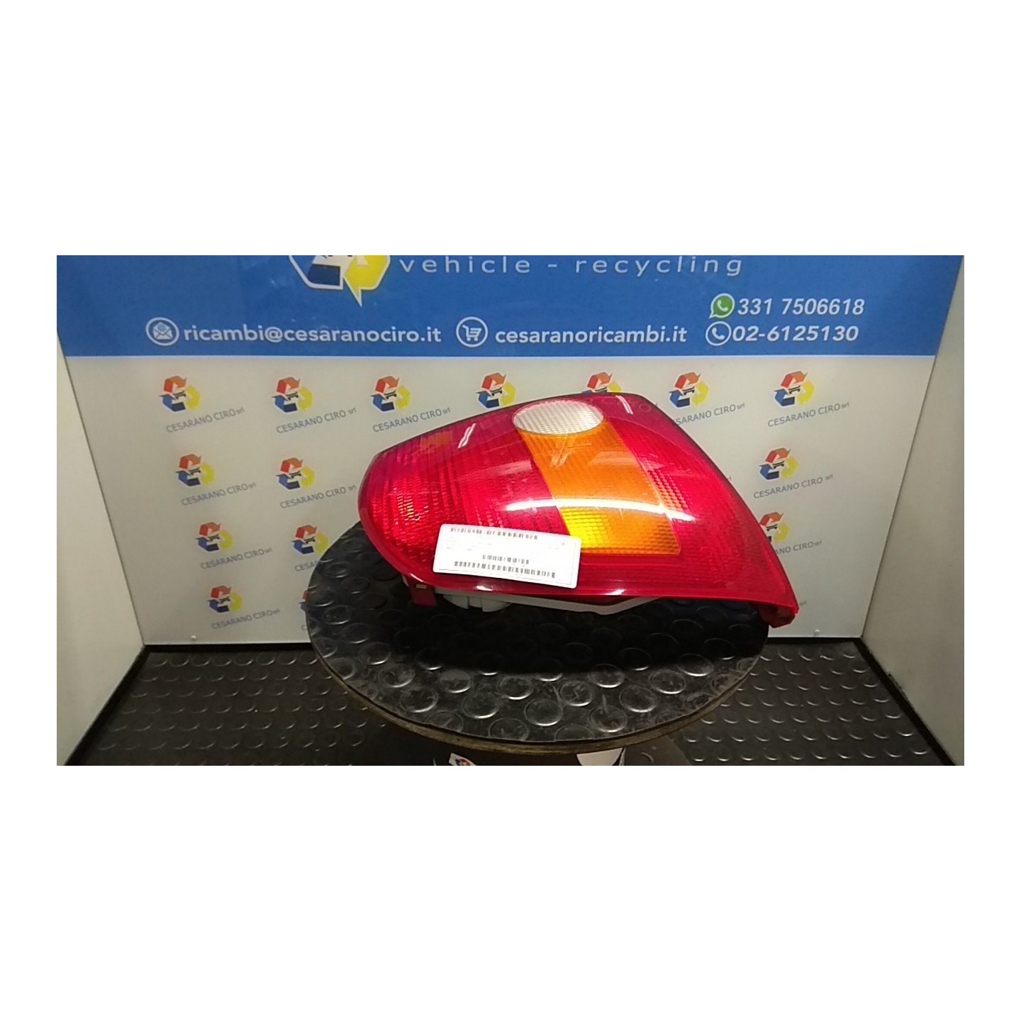 FANALE POST. DX. 015 FIAT PALIO (PY) (09/97-09/03) 178E2000 46537830