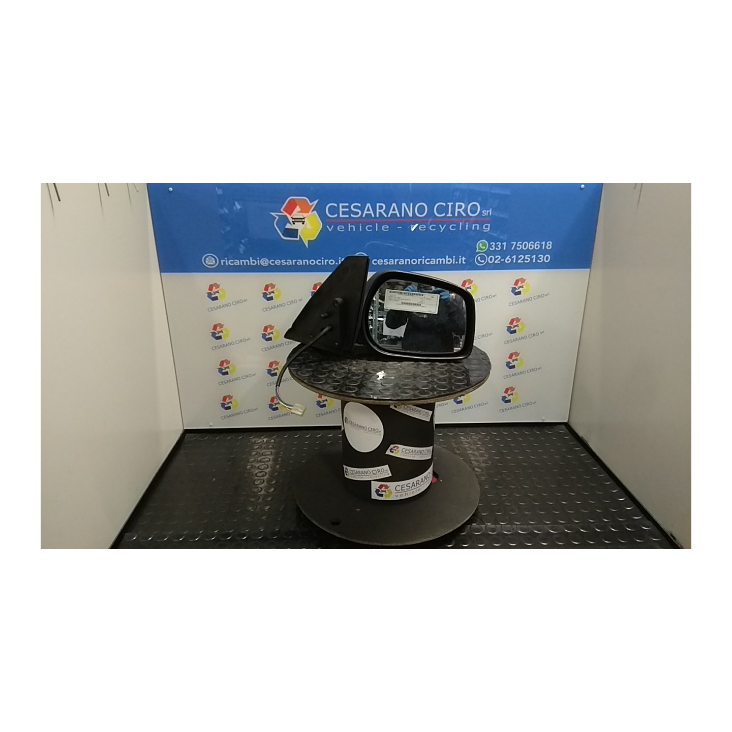 RETROVISORE EST. REGOLAZ. ELETTR. DX. 025 DR DR5 (12/07-) SQR484F 744080012
