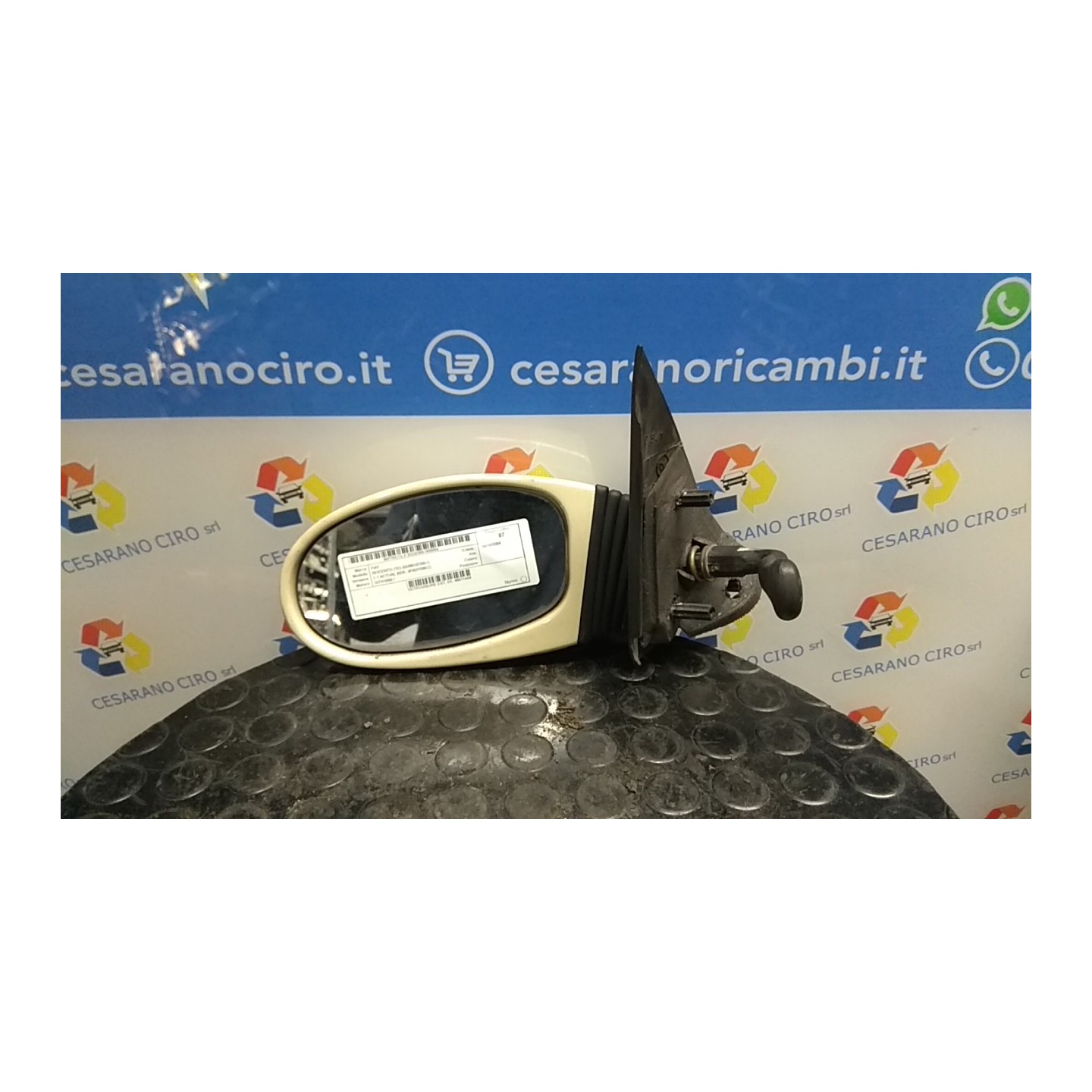 RETROVISORE EST. SX. 064 FIAT SEICENTO (1E) (02/98-07/05) 187A1000 46511444