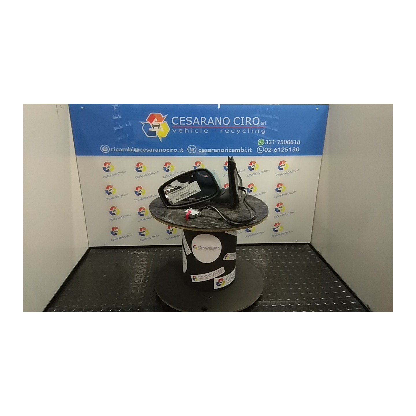 RETROVISORE EST. TERMICO REGOLAZ. ELETTR. SX. 093 FIAT STILO (2C) (09/01-11/03) 192A1000 735335234