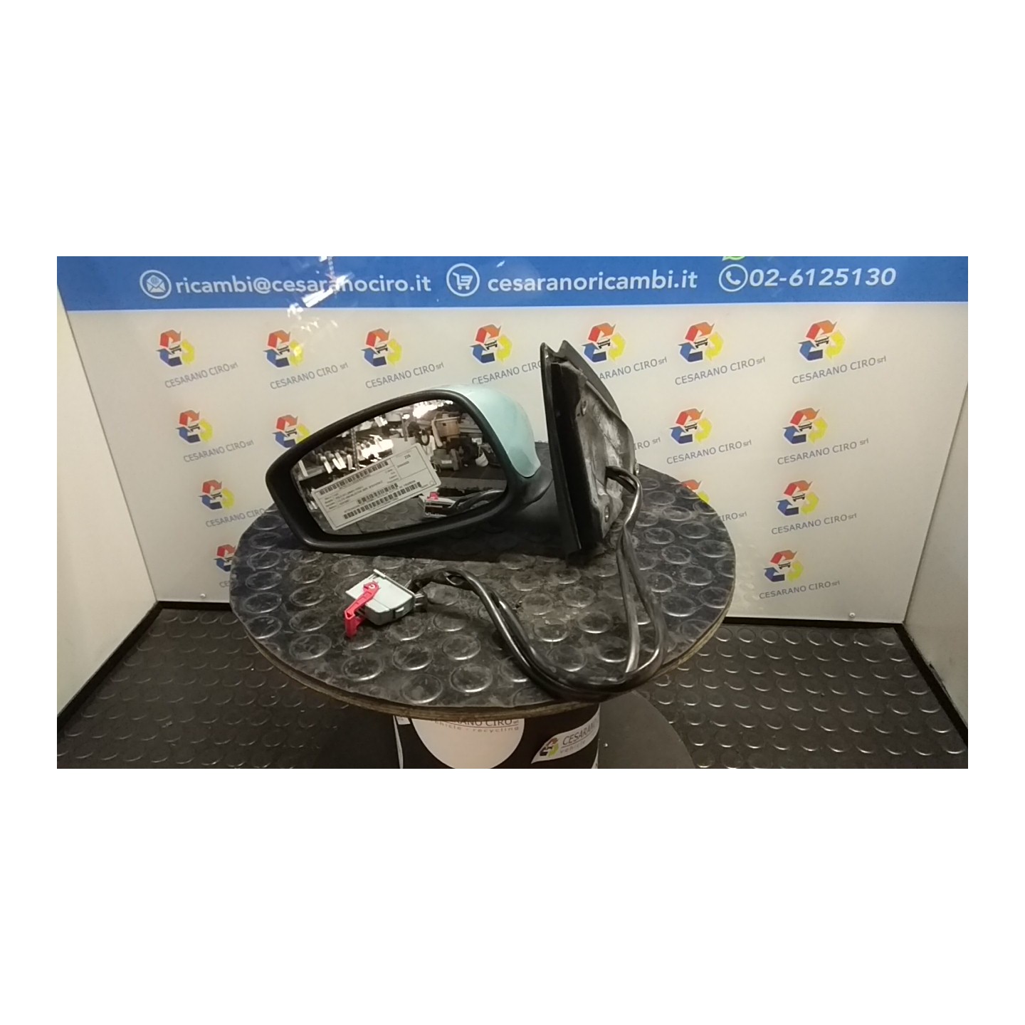 RETROVISORE EST. TERMICO REGOLAZ. ELETTR. SX. 093 FIAT STILO (2C) (09/01-11/03) 192A1000 735335234
