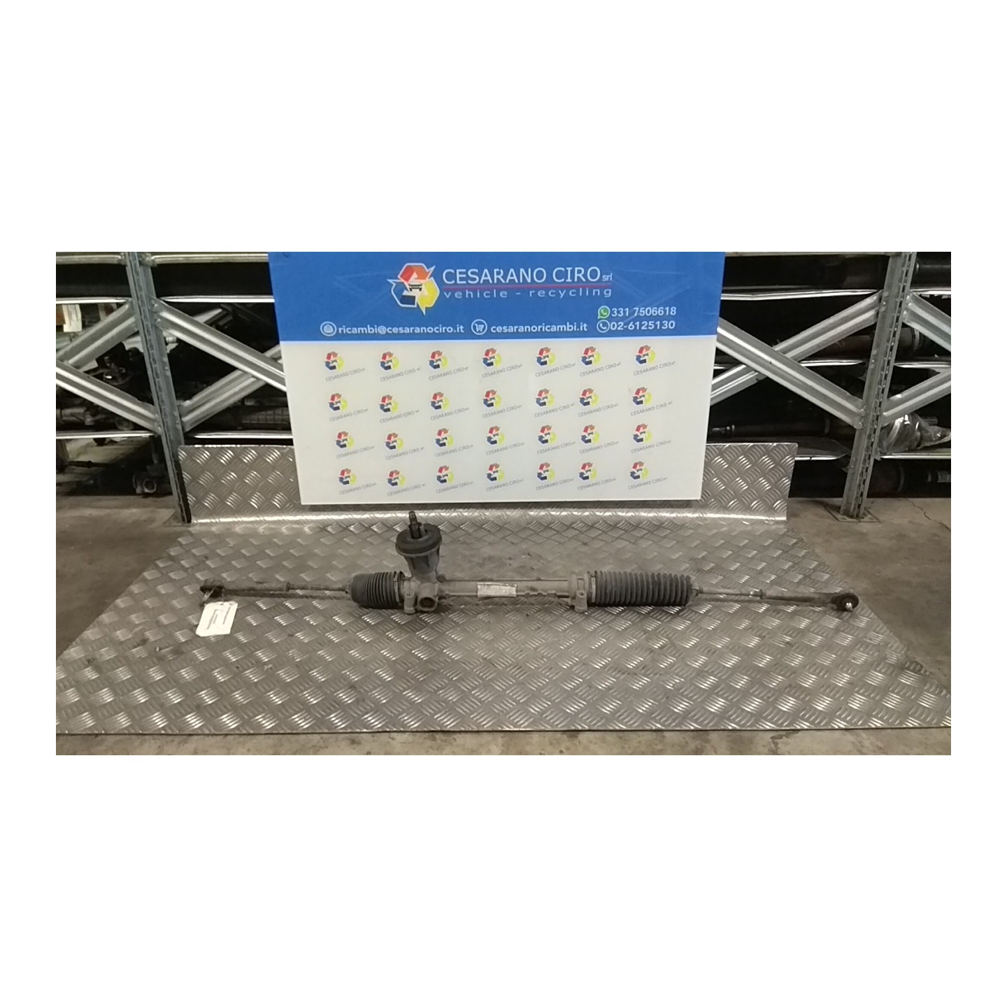 SCATOLA STERZO P/ALL. NAKED;POP;EASY;CLIMBING 154 FIAT PANDA VAN (33) (06/12-09/18) 312B2000 51965755