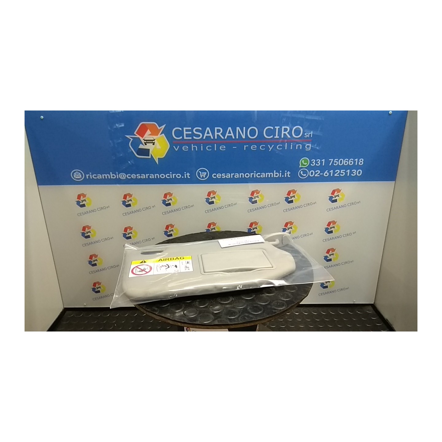 ALETTA PARASOLE PARABREZZA DX. 082 FORD KA+ (CDU) (04/16-05/19) YSKD 1928048