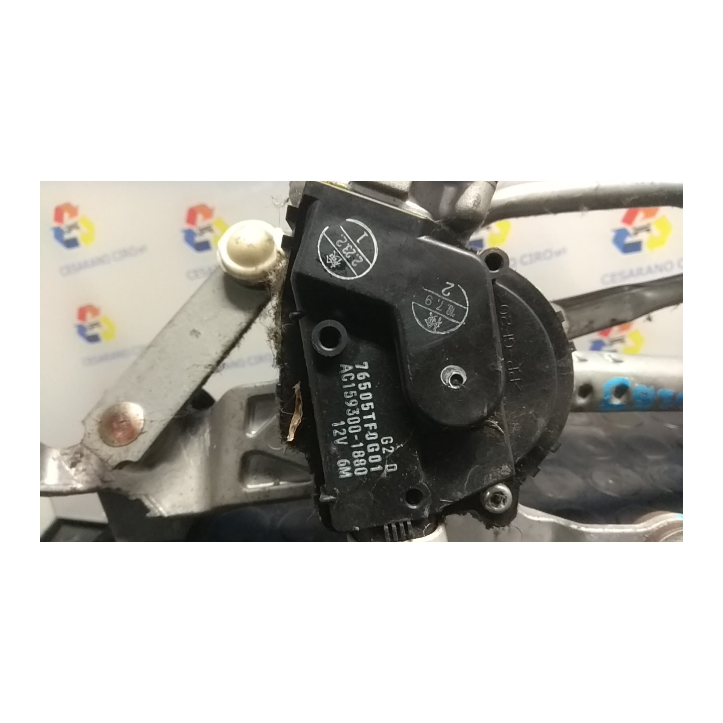 MOTORINO TERGIPARABREZZA 049 HONDA JAZZ 2A SERIE (10/08-) L13Z2 76505TF0G01