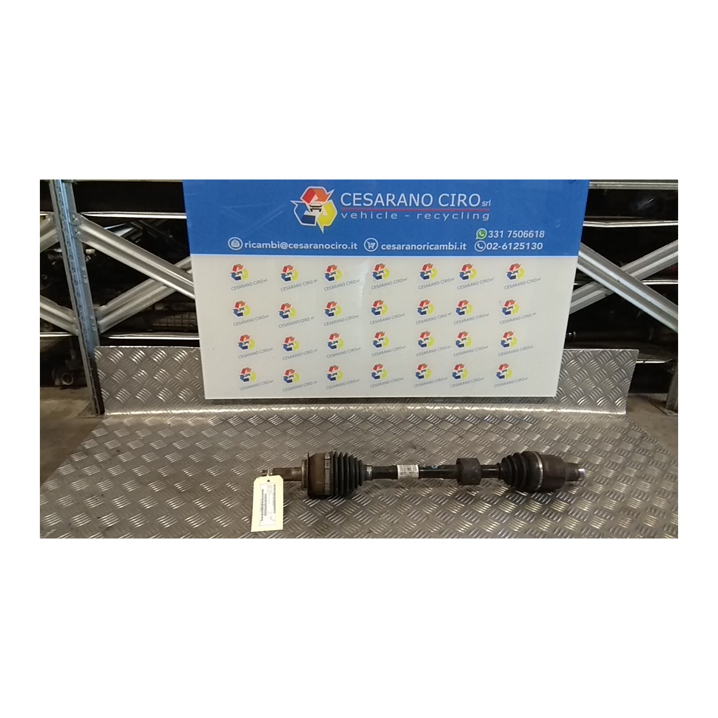 SEMIALBERO ANT. COMPL. DX. 135 SUZUKI SX4 (03/06-) D19AA 4410179JG1000