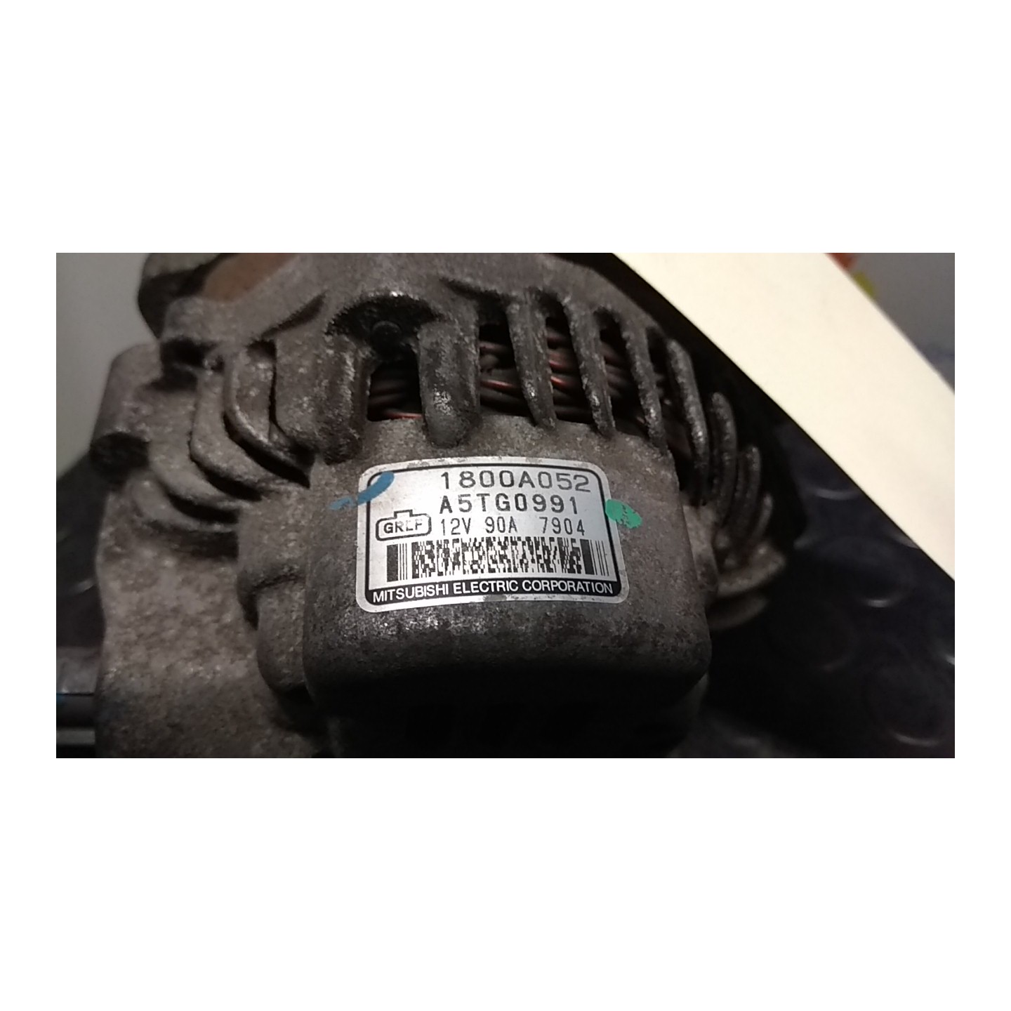 ALTERNATORE 157 SMART FORTWO (A/C451) (01/07-12/11) 3B21 A1321540001