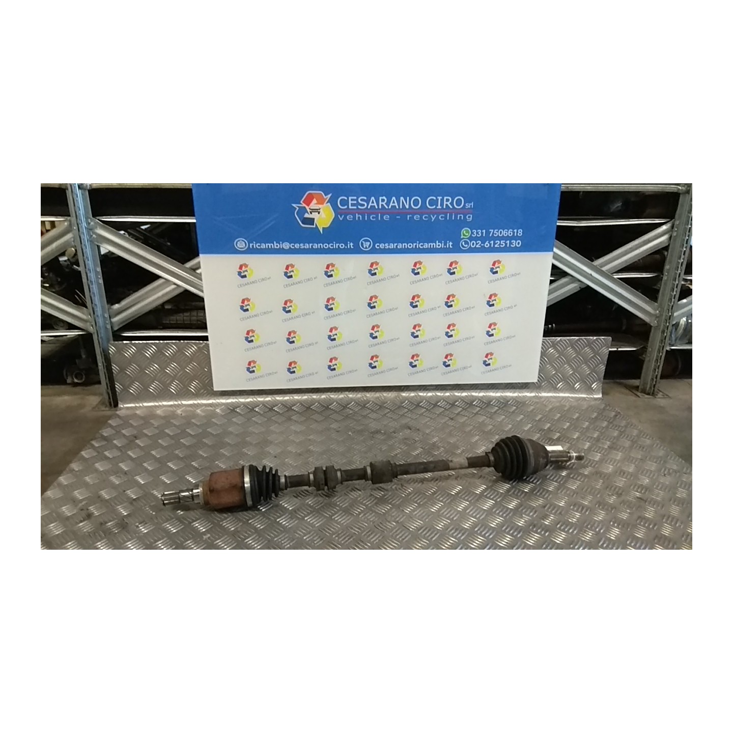 SEMIALBERO ANT. COMPL. DX. 010 NISSAN JUKE (F15E) (10/10-12/18) HR16 391001KA0A