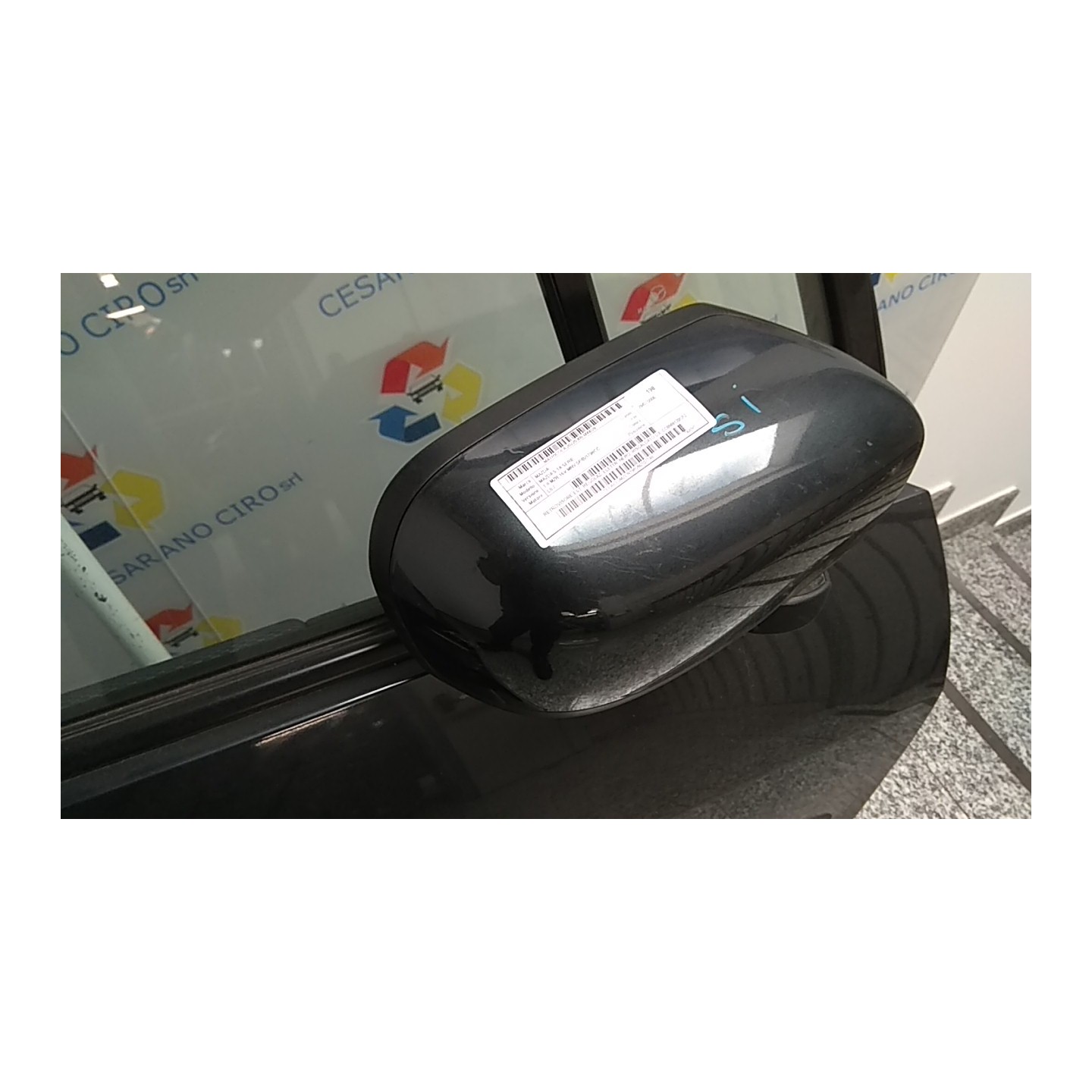 RETROVISORE EST. REGOLAZ. ELETTR. NERO, RISCALDATO DX. 028 MAZDA MAZDA 5 1A SERIE (07/05-10/10 L8 CC6569120CPZ
