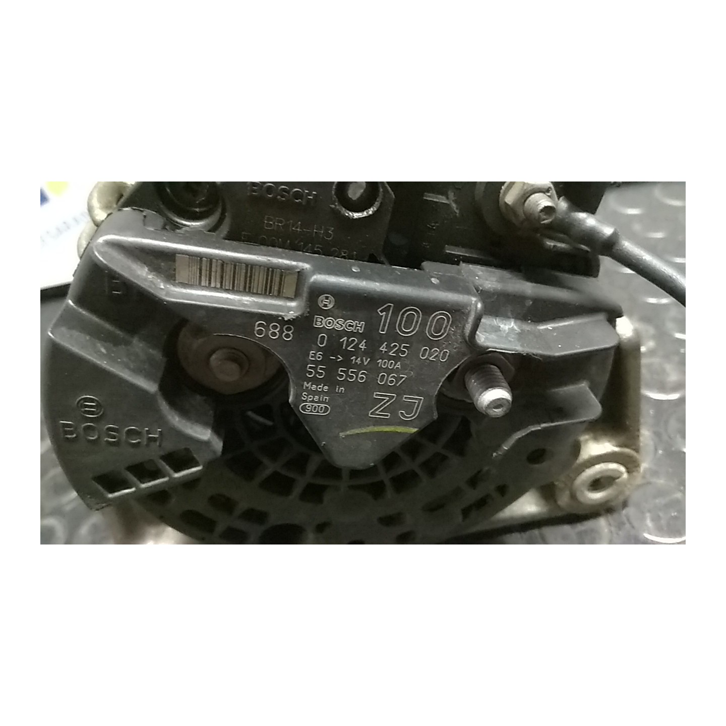 ALTERNATORE 12V.100AMP 058 OPEL ASTRA (A04) (01/04-03/11) Z16XEP 93183437