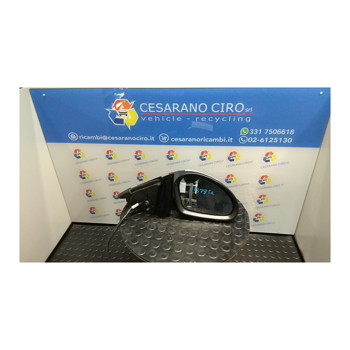 RETROVISORE EST. REGOLAZ. ELETTR. ORIENTABILE DX. 068 SEAT IBIZA (6L) (12/01-08/09) BXW 6L1857508AB9B9