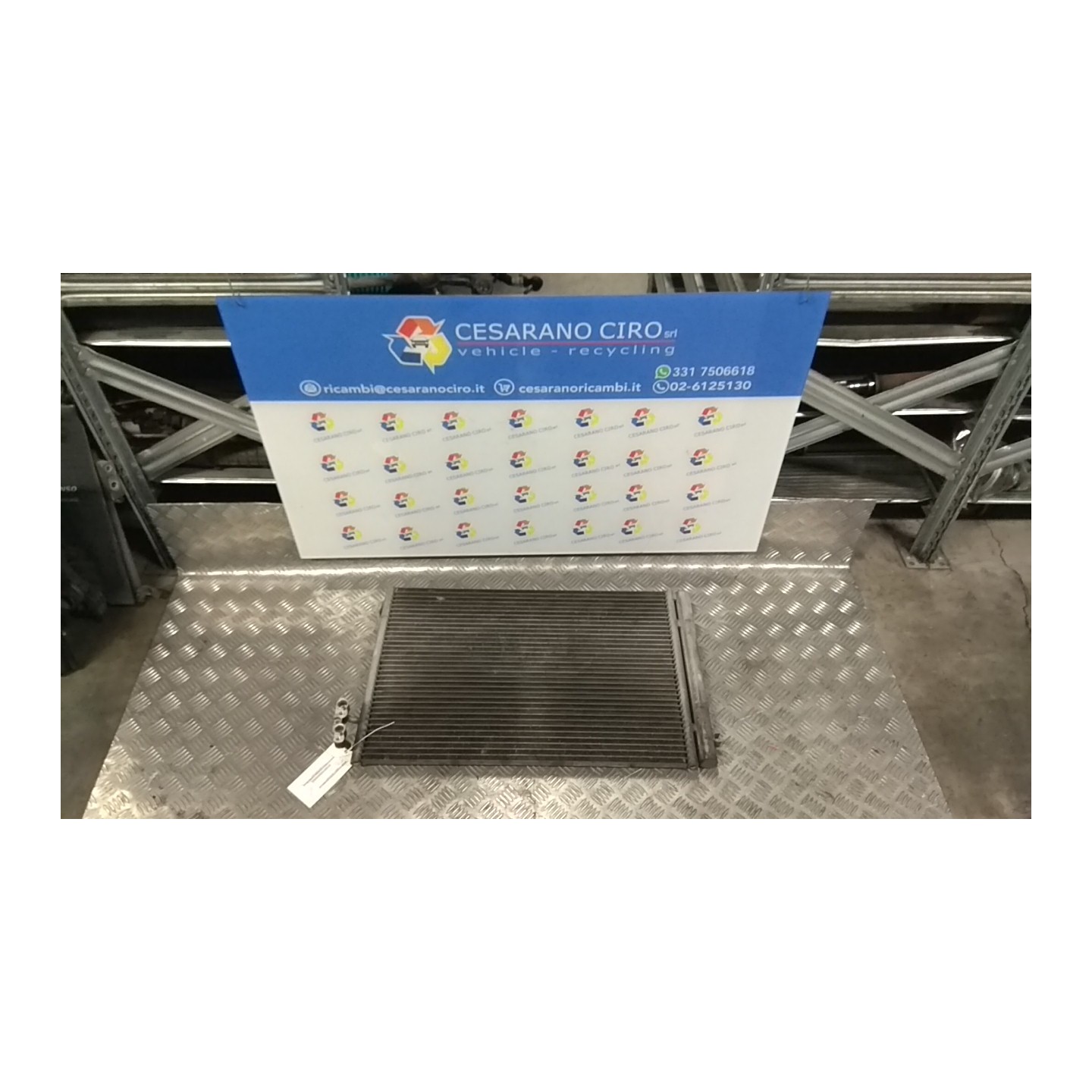 CONDENSATORE A/C C/DEUMIDIFICATORE 031 BMW SERIE 1 (E87) (09/04-03/07) N46B20B 64539229022
