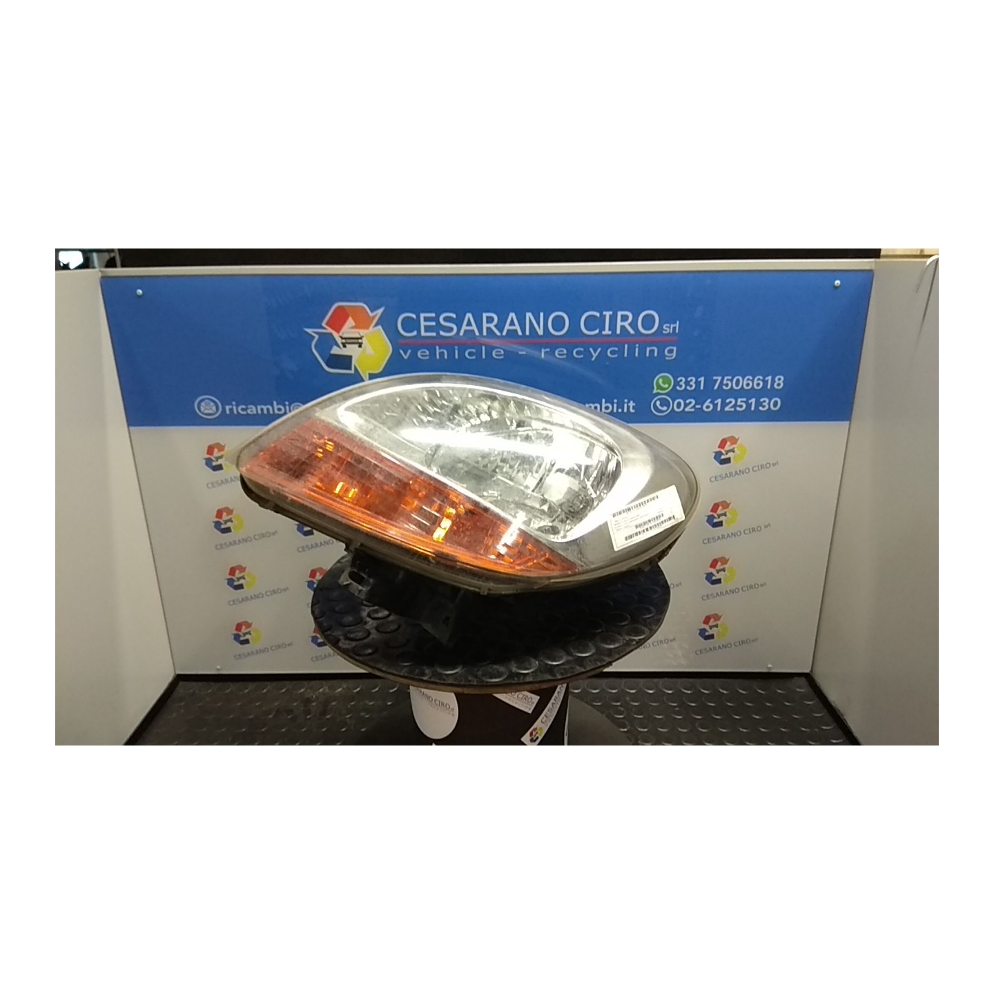 PROIETTORE SX. 163 RENAULT KANGOO (04/03-03/09) K9KA7 260603883R
