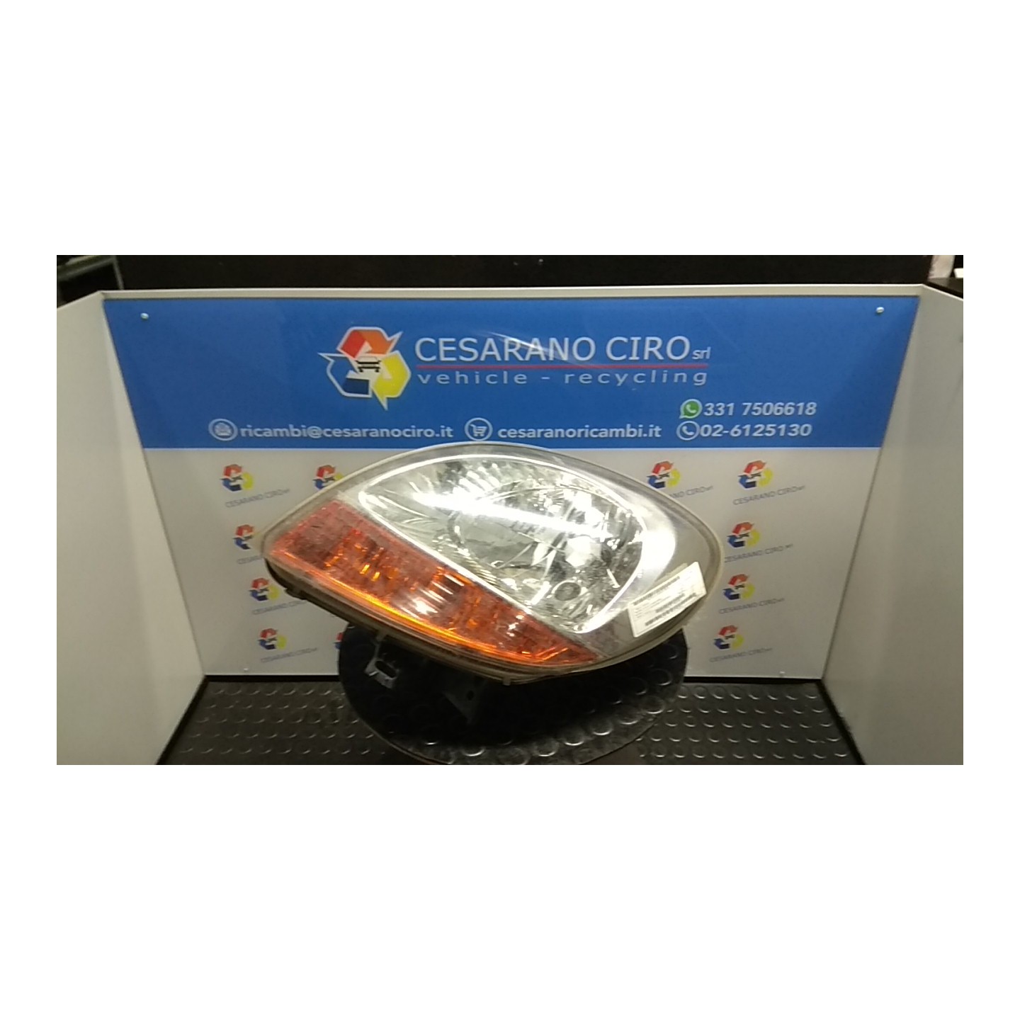 PROIETTORE SX. 163 RENAULT KANGOO (04/03-03/09) K9KA7 260603883R
