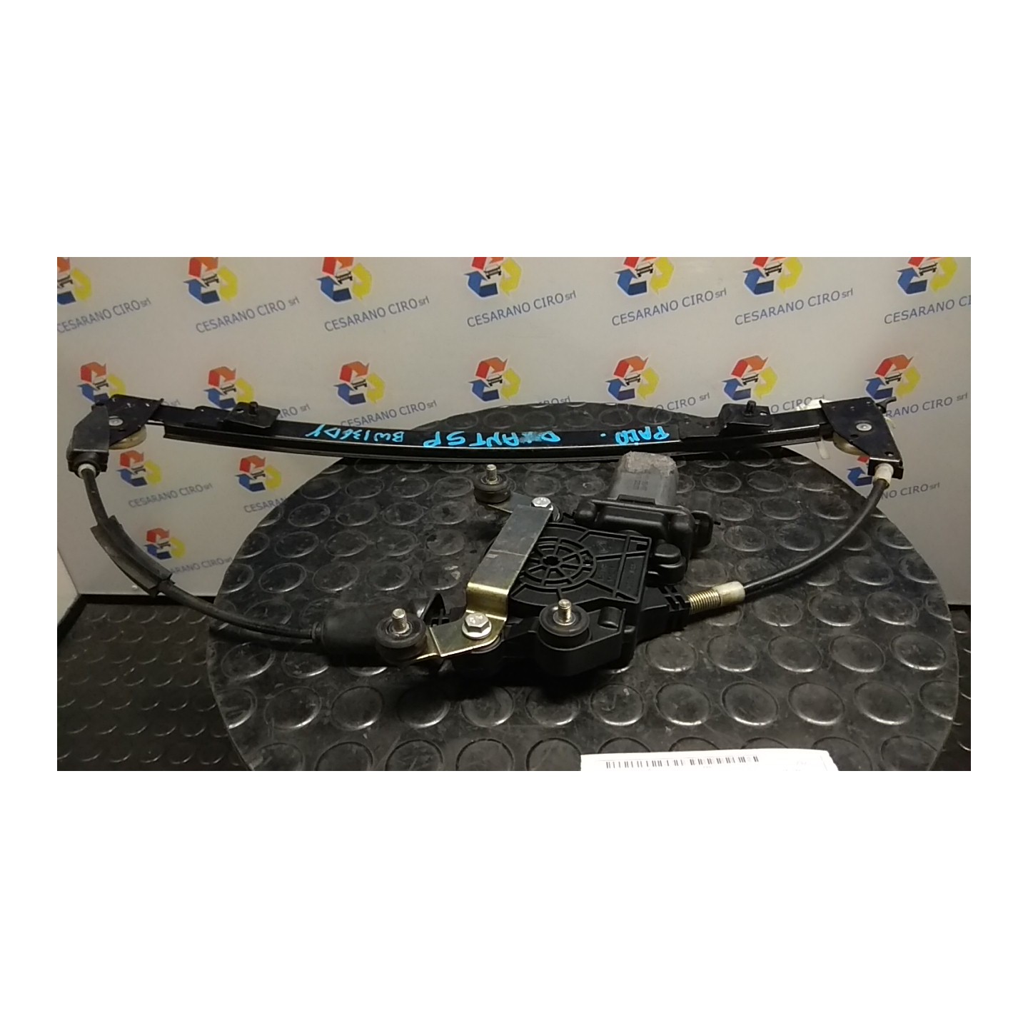 ALZACRISTALLO ELETTR. PORTA ANT. C/MOTORINO DX. 023 FIAT PALIO (PY) (09/97-09/03) 178E2000 51771448