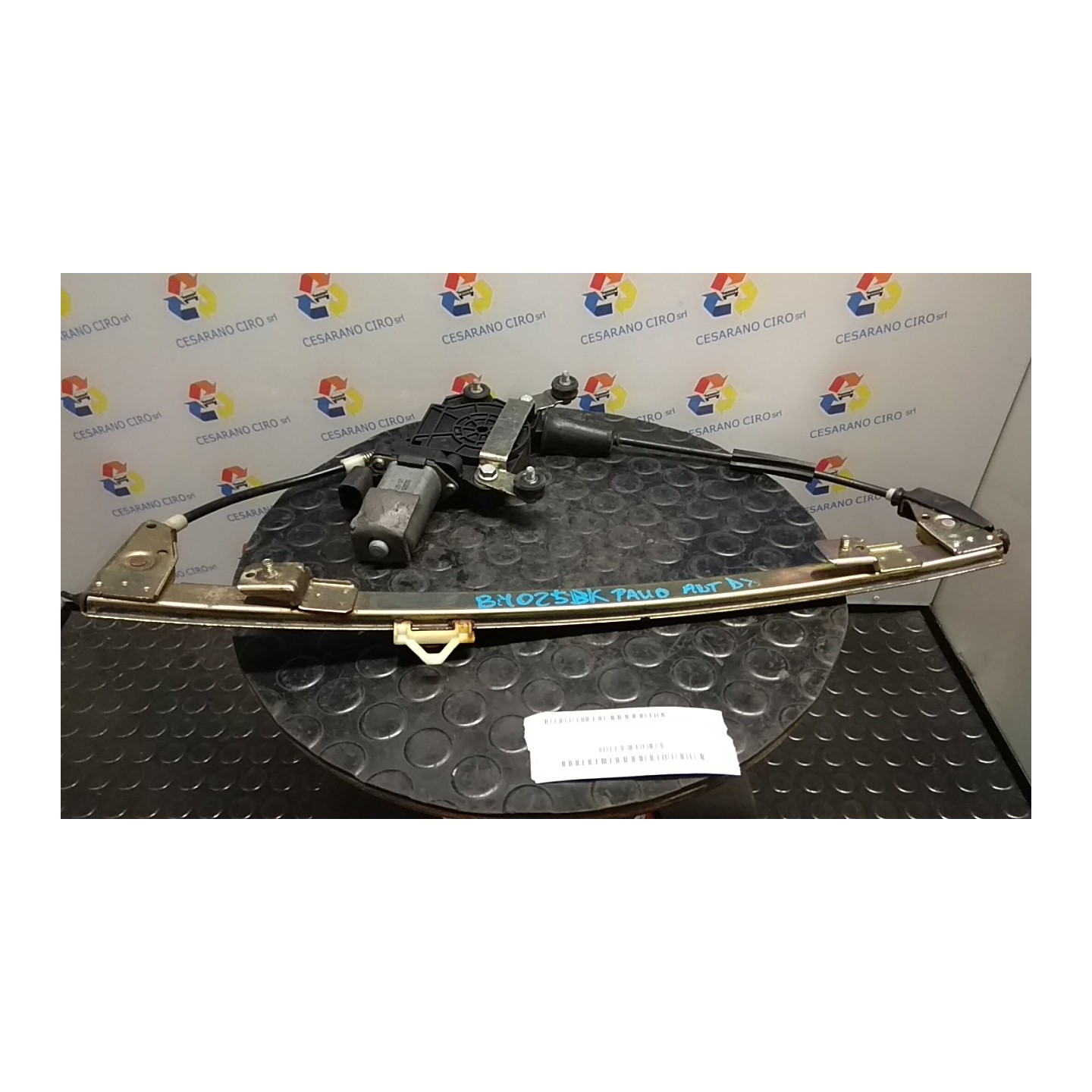 ALZACRISTALLO ELETTR. PORTA ANT. C/MOTORINO DX. 024 FIAT PALIO (PY) (09/97-09/03) 178E2000 51771448