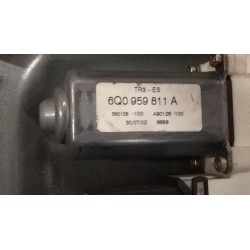 ALZACRISTALLO PORTA POST. SX. 043 SEAT IBIZA (6L) (12/01-08/09) BBY 6L4839755B