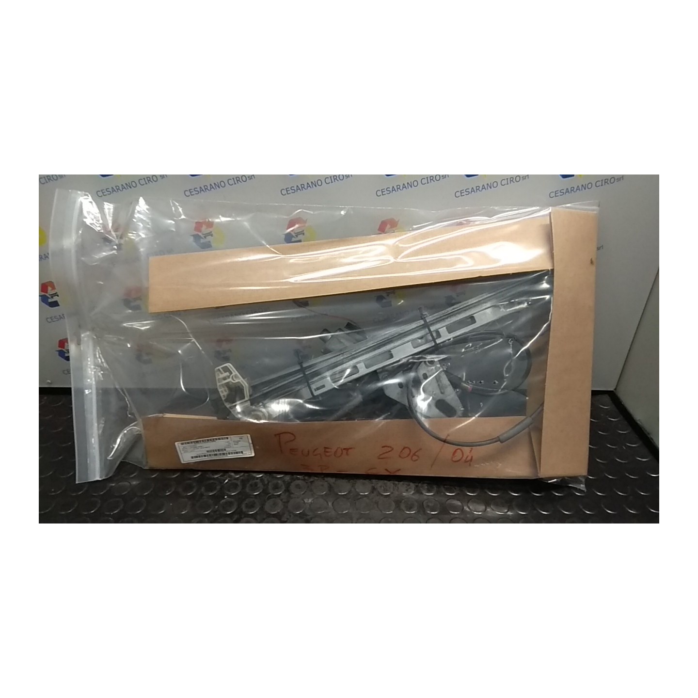 ALZACRISTALLO ELETTR. PORTA ANT. C/M SX. 055 PEUGEOT 206 (09/98-06/09) 8HX 9221E5