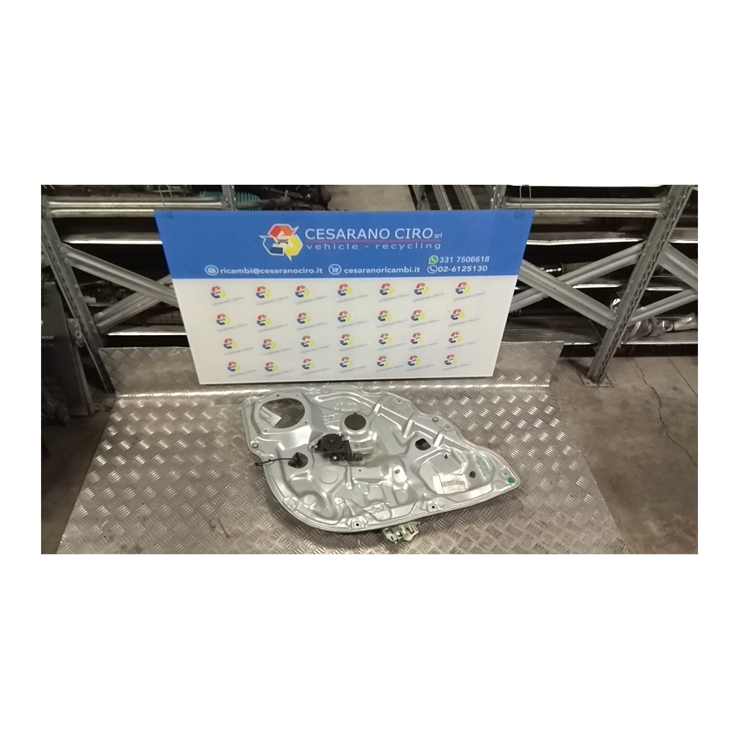 ALZACRISTALLO PORTA POST. SX. 056 LANCIA MUSA (TG) (07/04-06/08) 199A3000 71734851