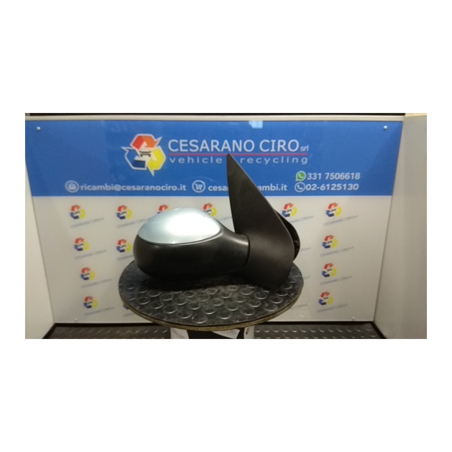 RETROVISORE EST. D/VERNIC/ELETTR/RISCAL/RIBA.EL DX. 062 PEUGEOT 206 (09/98-06/09) HFX 8149H2