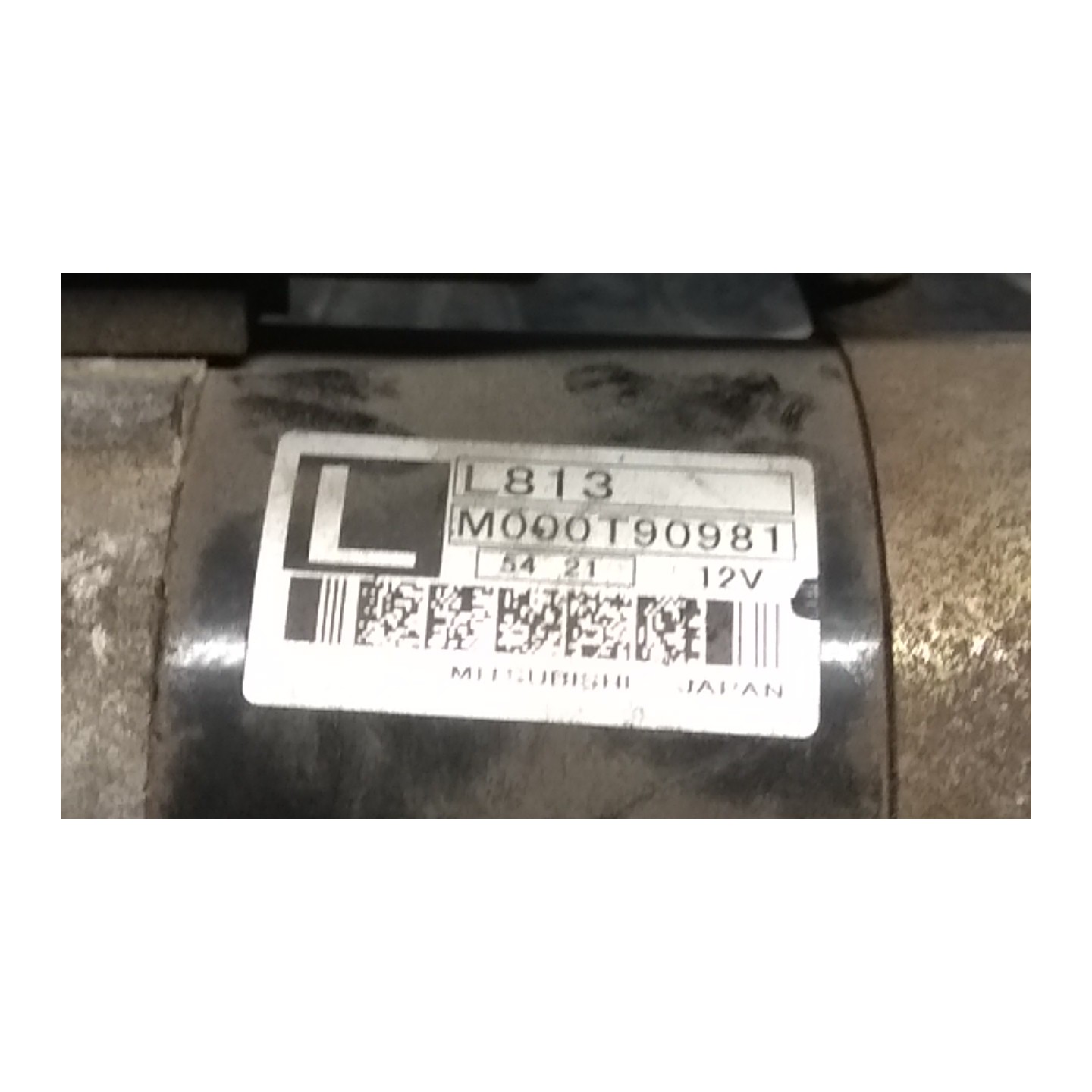 MOTORINO AVVIAMENTO 013 MAZDA MAZDA 5 1A SERIE (07/05-10/10 L8 L81318400