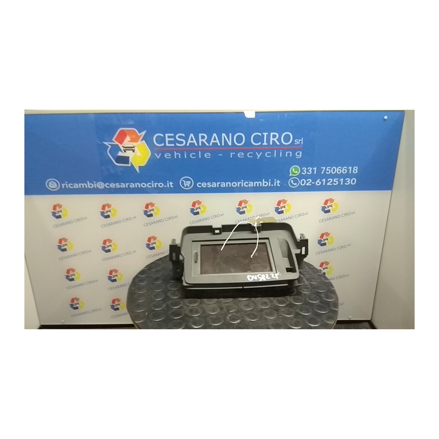 DISPLAY MULTIFUNZIONE 082 RENAULT MEGANE 3A SERIE (10/08-) K9KJ8 NB5577019055012