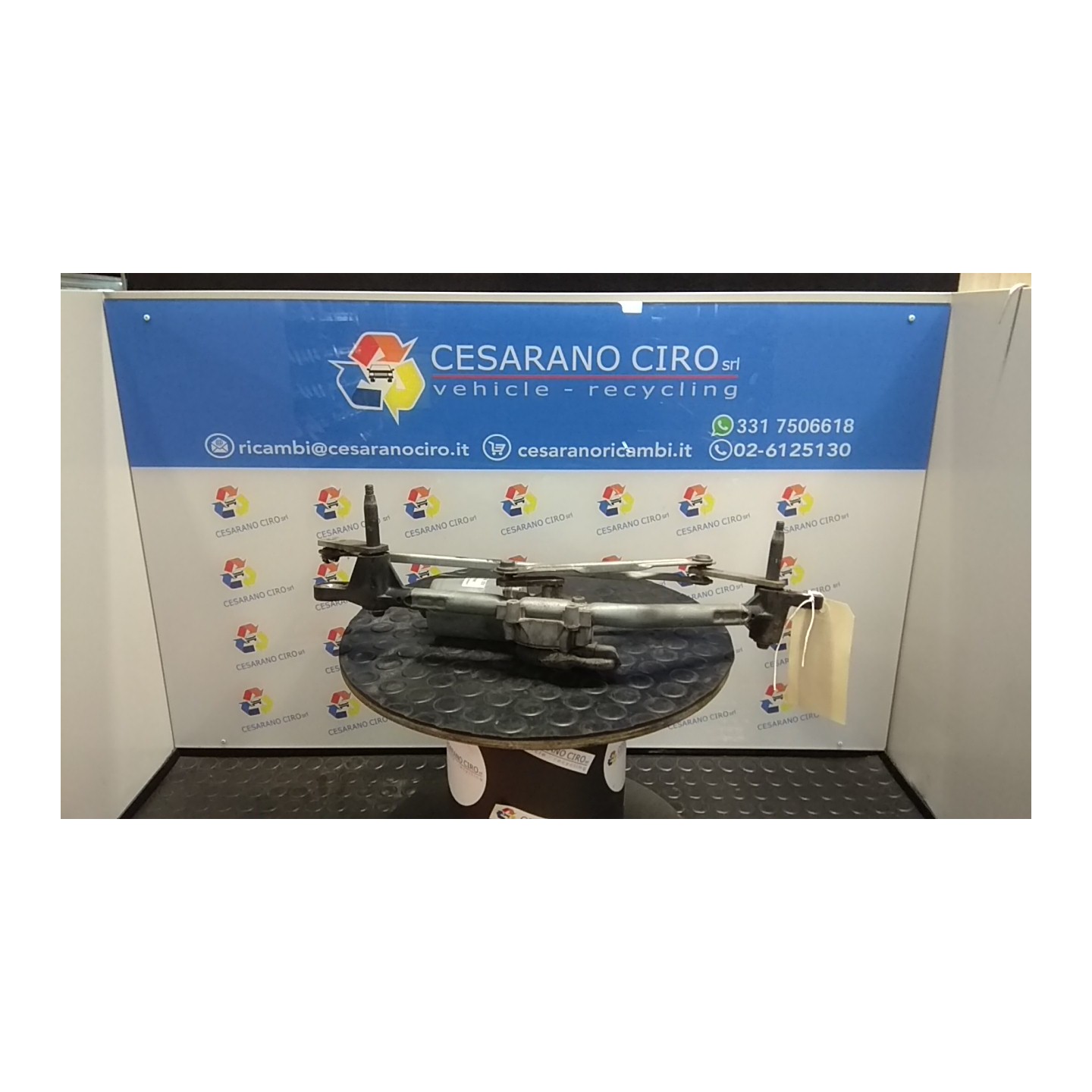MECCANISMO TERGIPARABREZZA CON MOTORINO 089 ALFA ROMEO MITO (X6) (06/08-06/11) 955A1000 50545277
