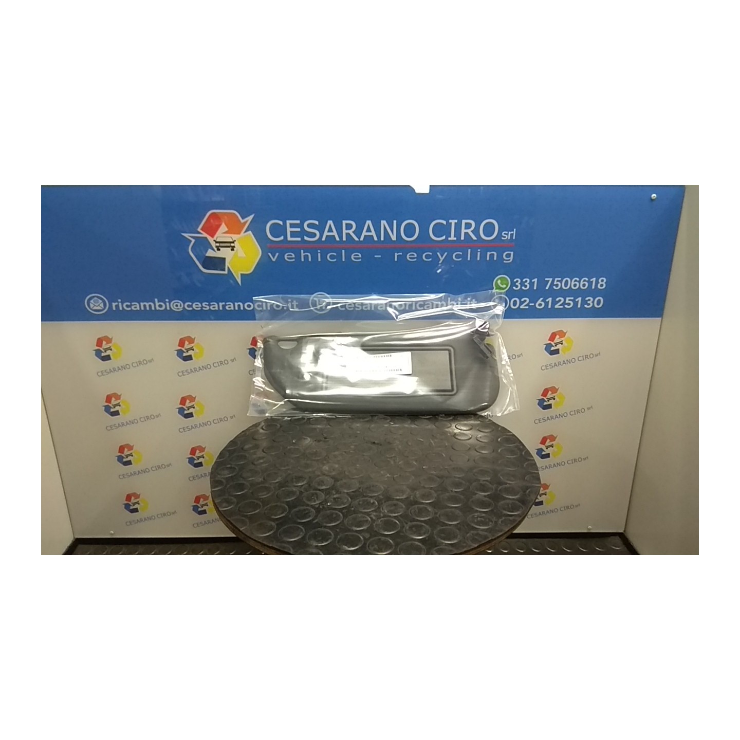 ALETTA PARASOLE PARABREZZA DX. 119 CITROEN DS3 (11/09-) HM01 8163HW