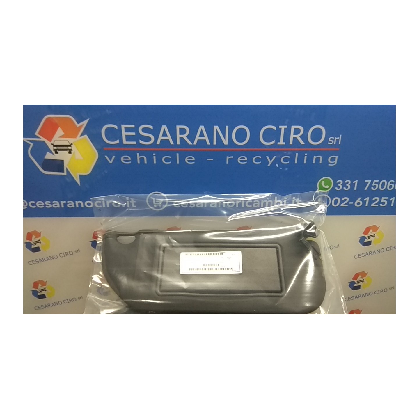 ALETTA PARASOLE PARABREZZA DX. 119 CITROEN DS3 (11/09-) HM01 8163HW