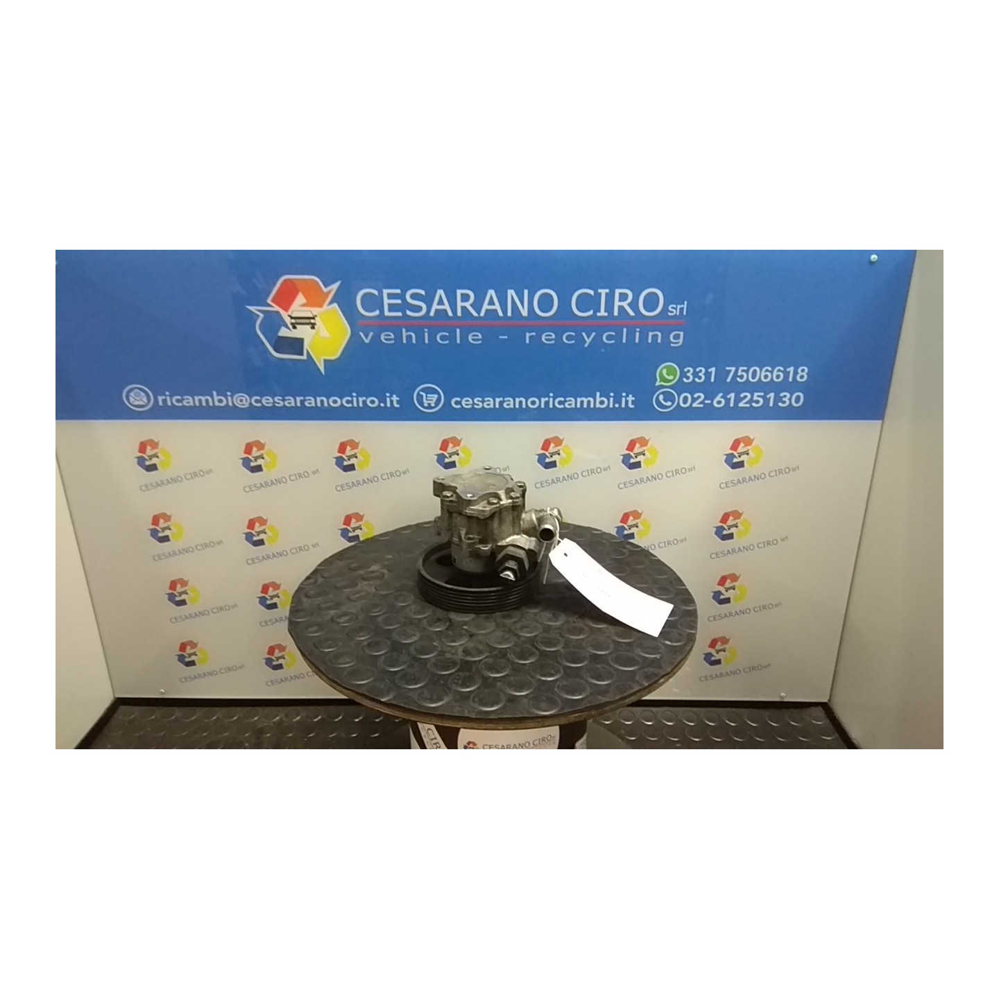POMPA SERVOSTERZO 025 FIAT ULYSSE (PG) (06/94-09/02) RHZ 9633817680