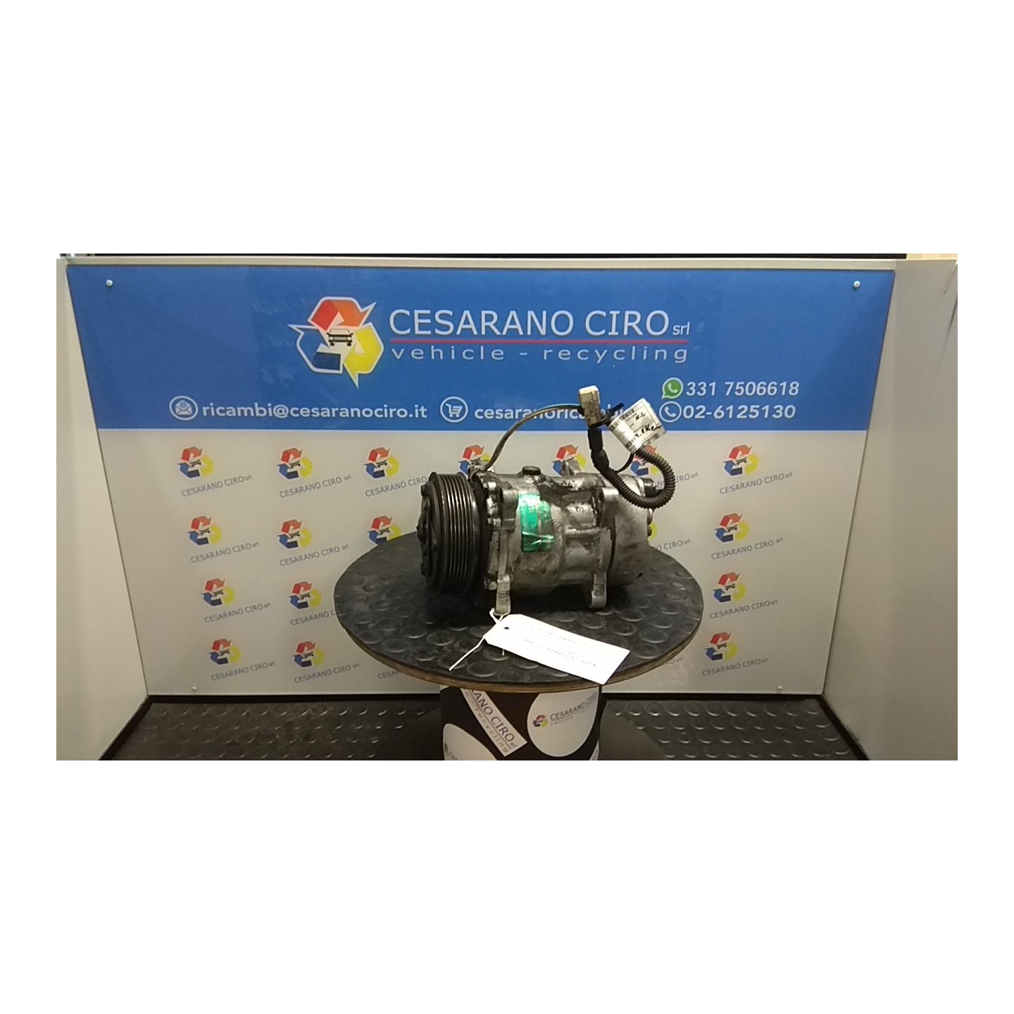 COMPRESSORE A/C 026 FIAT ULYSSE (PG) (06/94-09/02) RHZ 9626902180