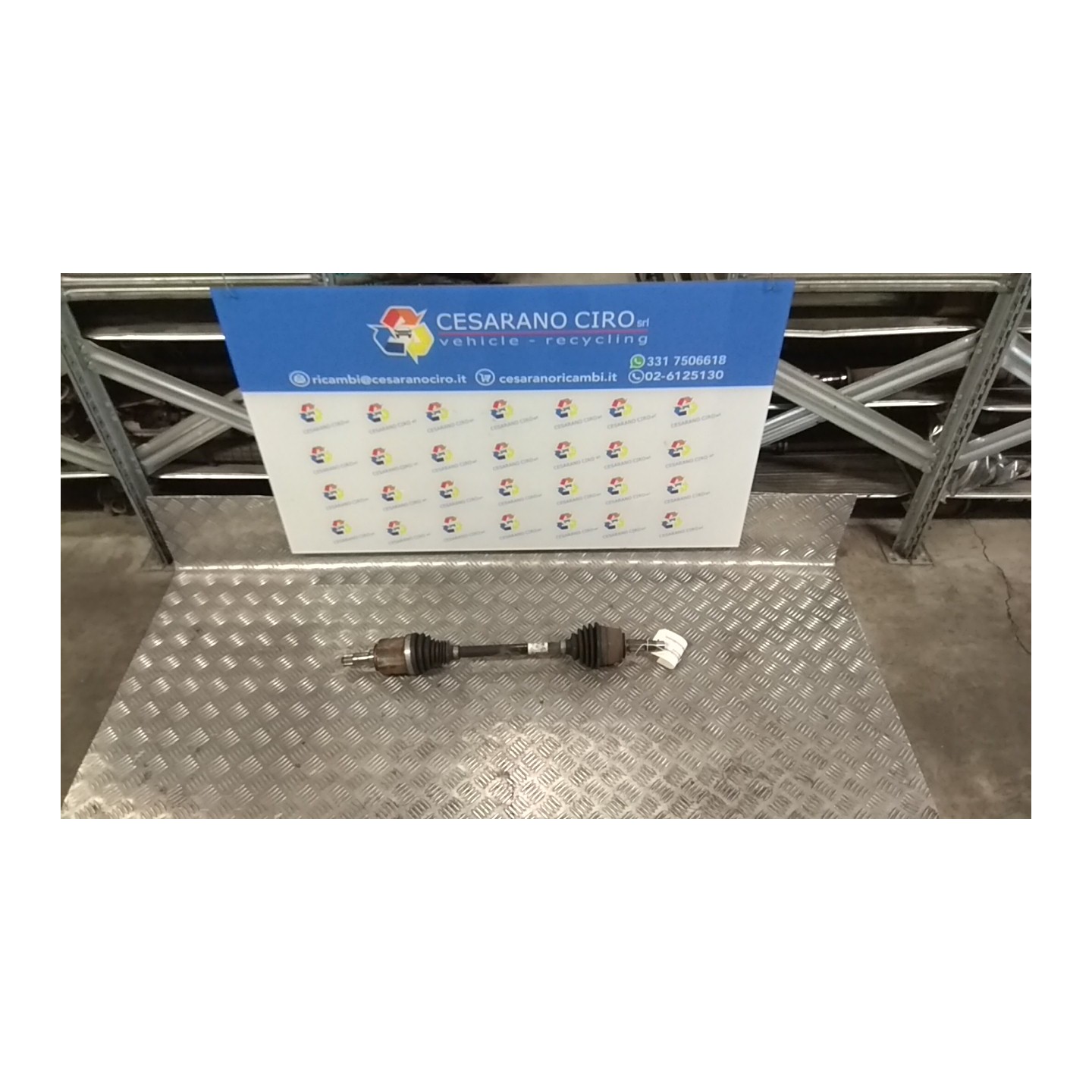 SEMIALBERO ANT. COMPL. SX. 065 OPEL CORSA (X15) (12/14-12/19) B14XEROPTLDD 13149830