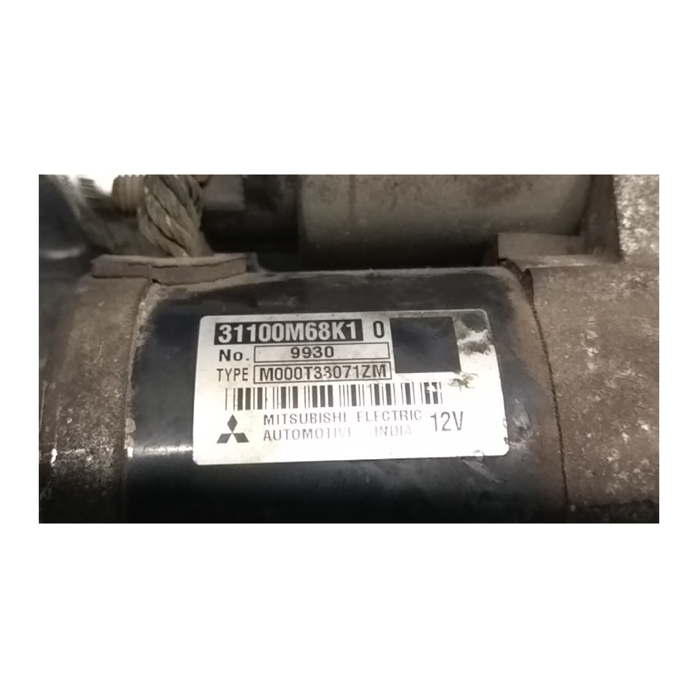 MOTORINO AVVIAMENTO 139 SUZUKI ALTO (03/09-) K10B 31100M68K10