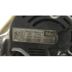 ALTERNATORE MITSUBISHI, ROTAZIONE 005 RENAULT CLIO 2A SERIE (05/01-11/10) D7FG7 7711134752