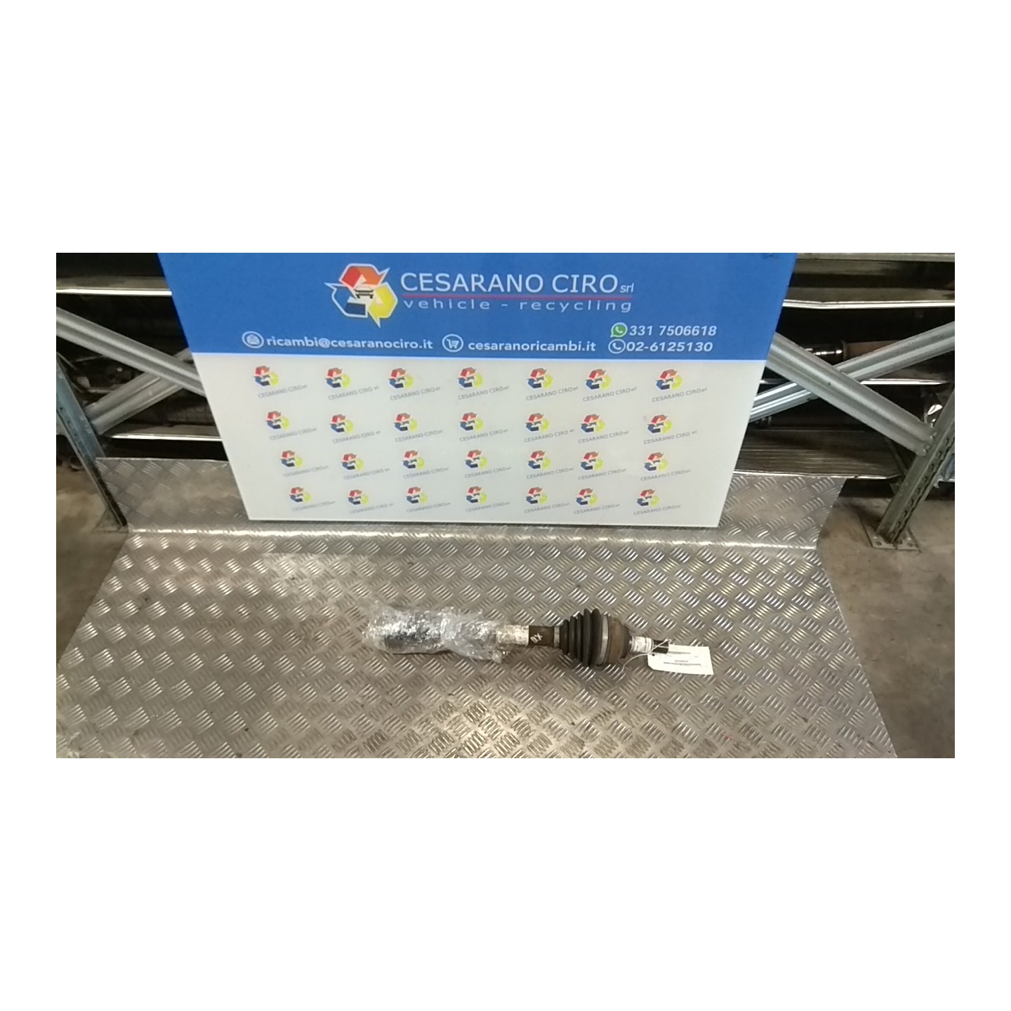SEMIALBERO ANT. COMPL. SX. 036 PEUGEOT 207 (04/06-06/09) 9HZ 3272LG