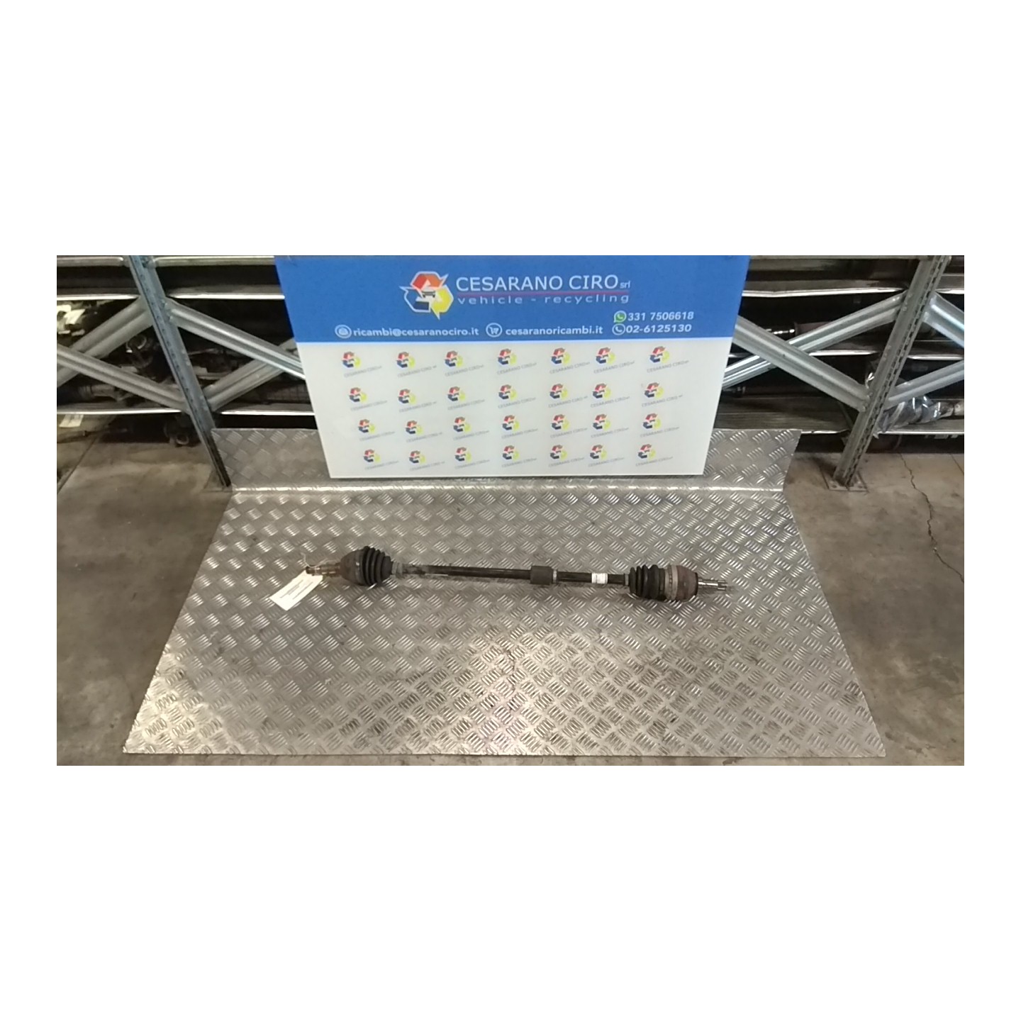 SEMIALBERO ANT. COMPL. DX. 039 OPEL ASTRA (P10) (10/09-06/18) A14XER 13250861